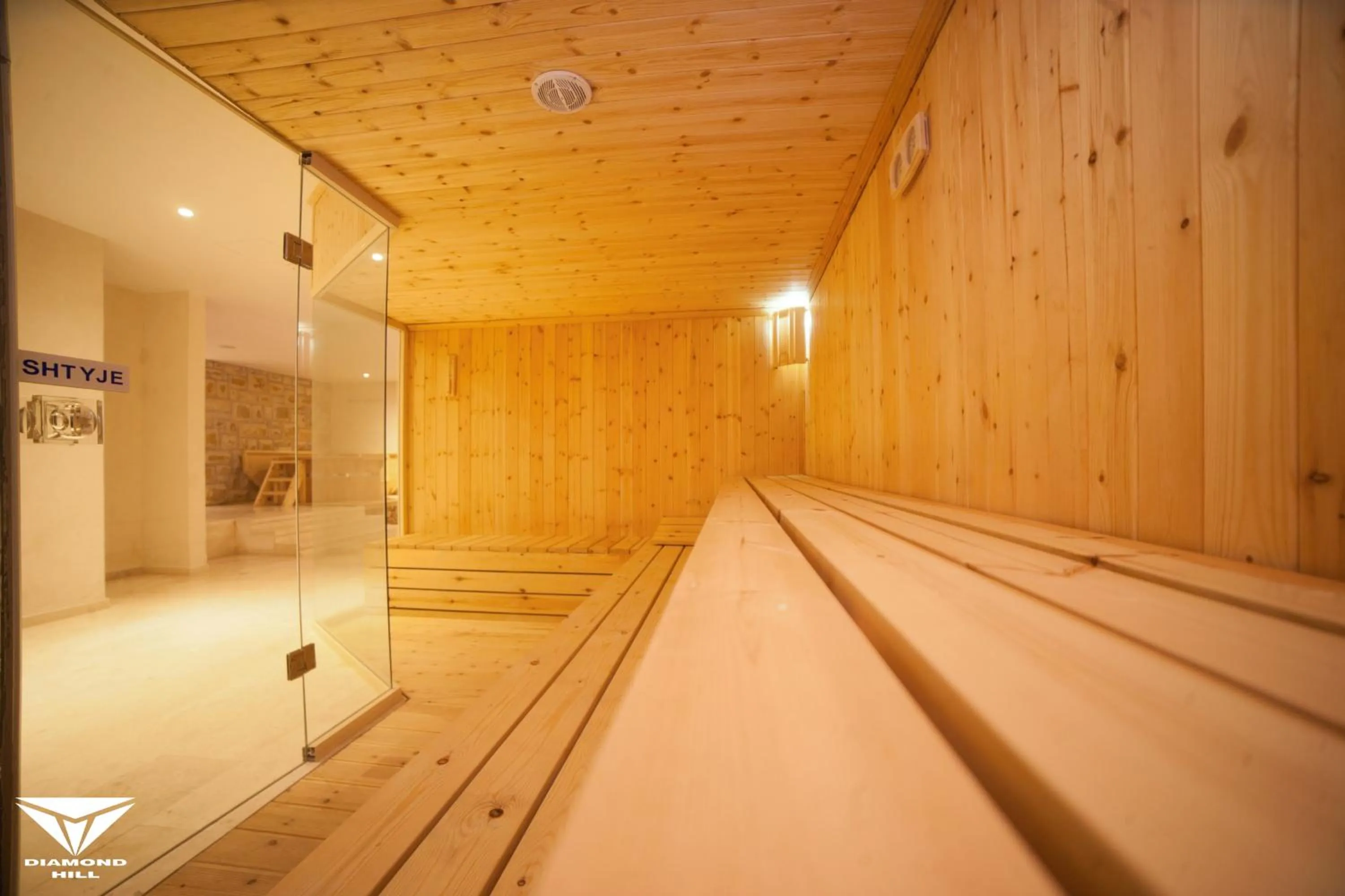 Sauna in Diamond Hill Resort & SPA