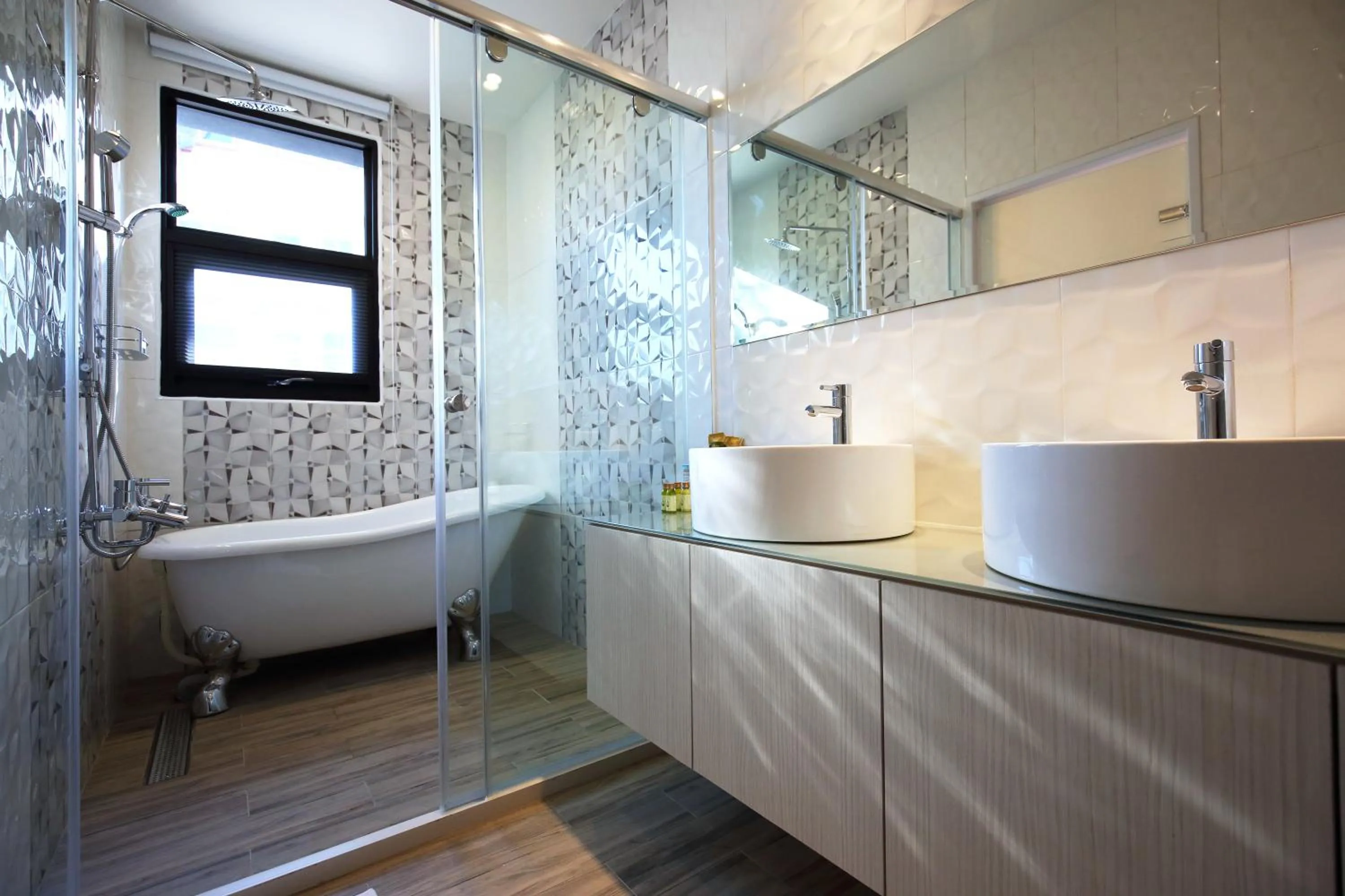 Shower in 1999 homestay