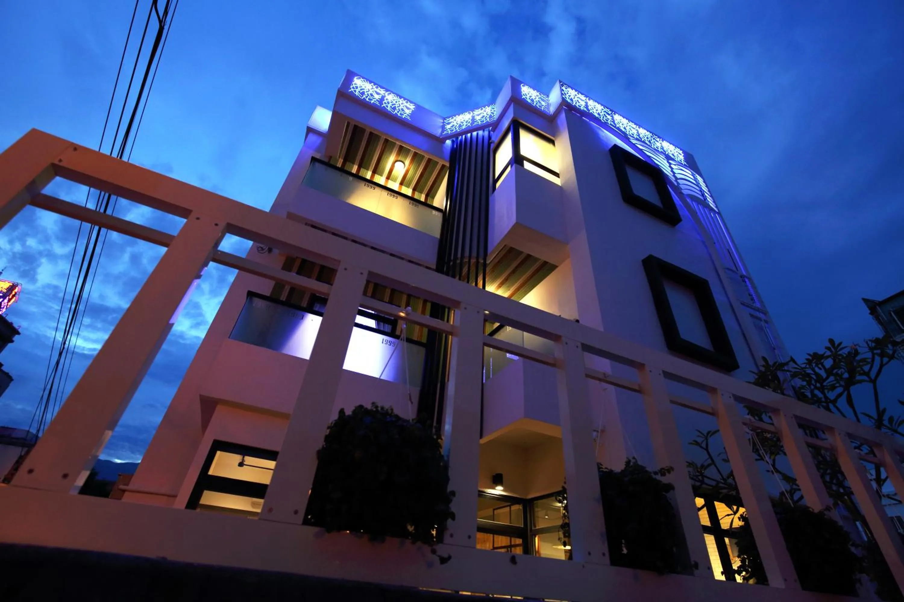 Bird's eye view in 1999 homestay