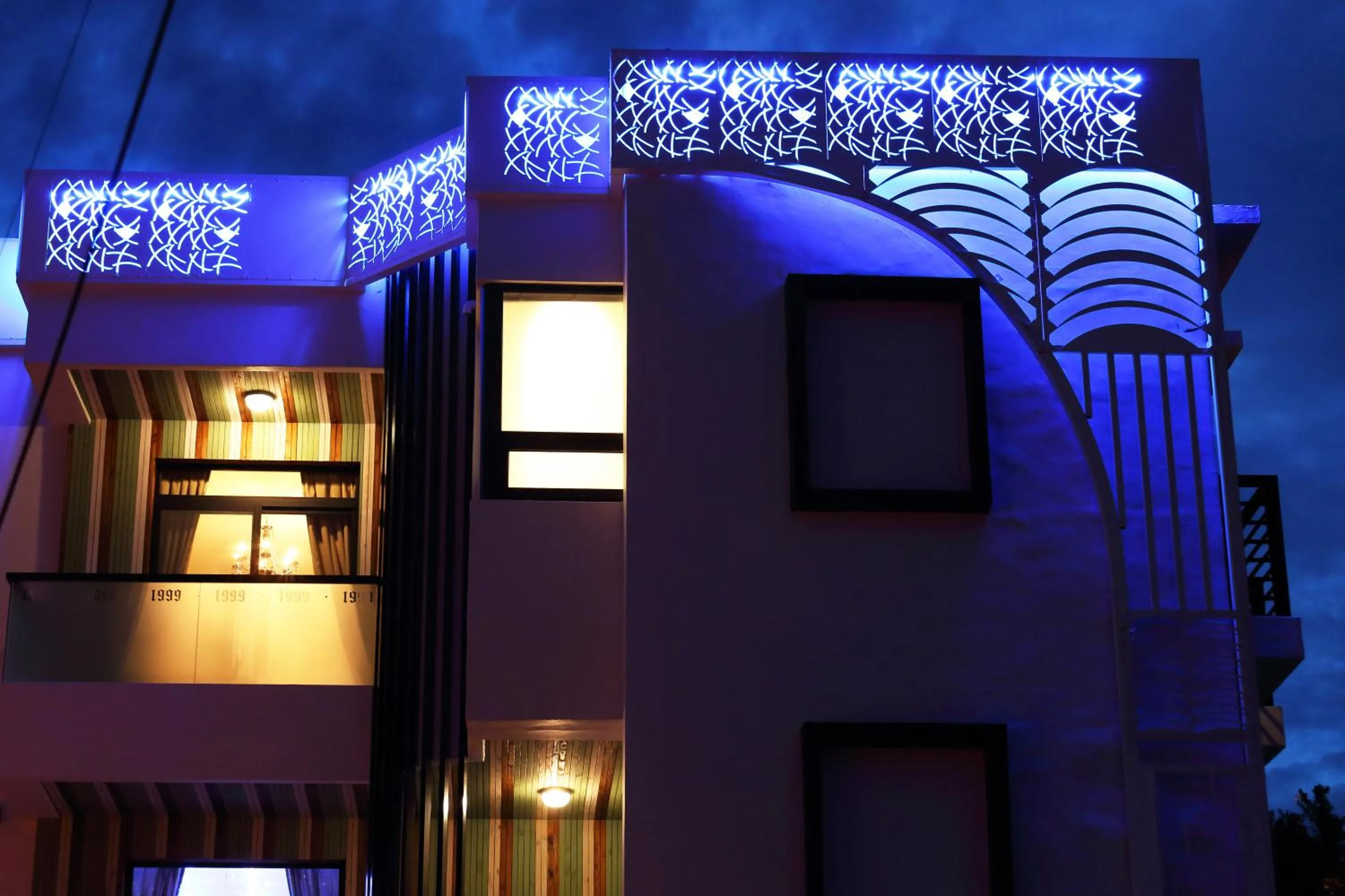 Bird's eye view in 1999 homestay