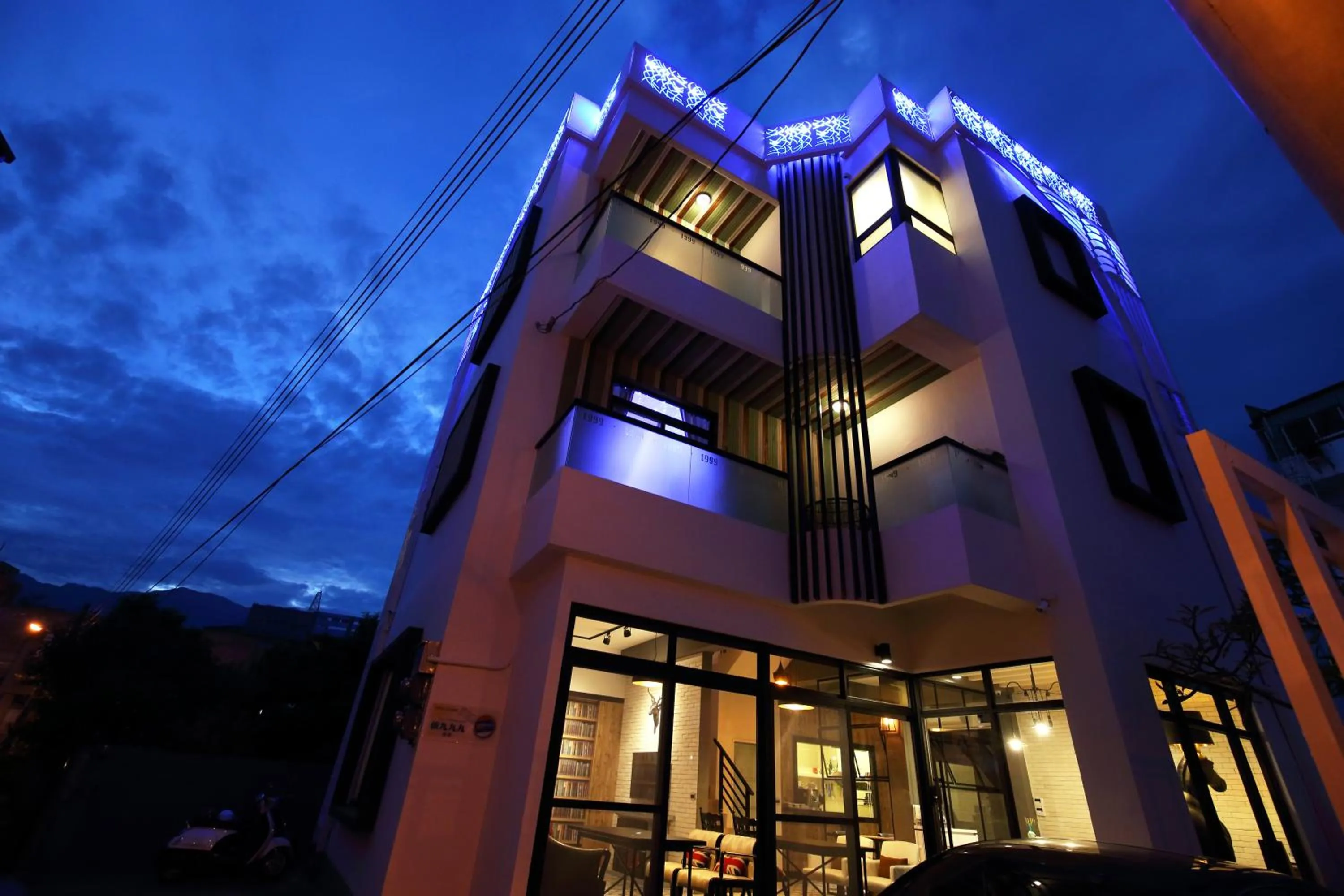 Bird's eye view in 1999 homestay