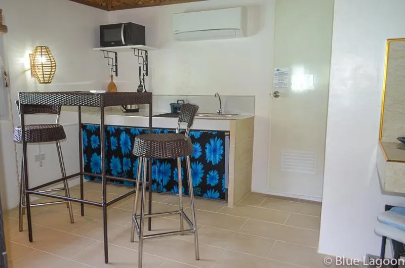 Kitchen or kitchenette in Blue Lagoon Dive Resort