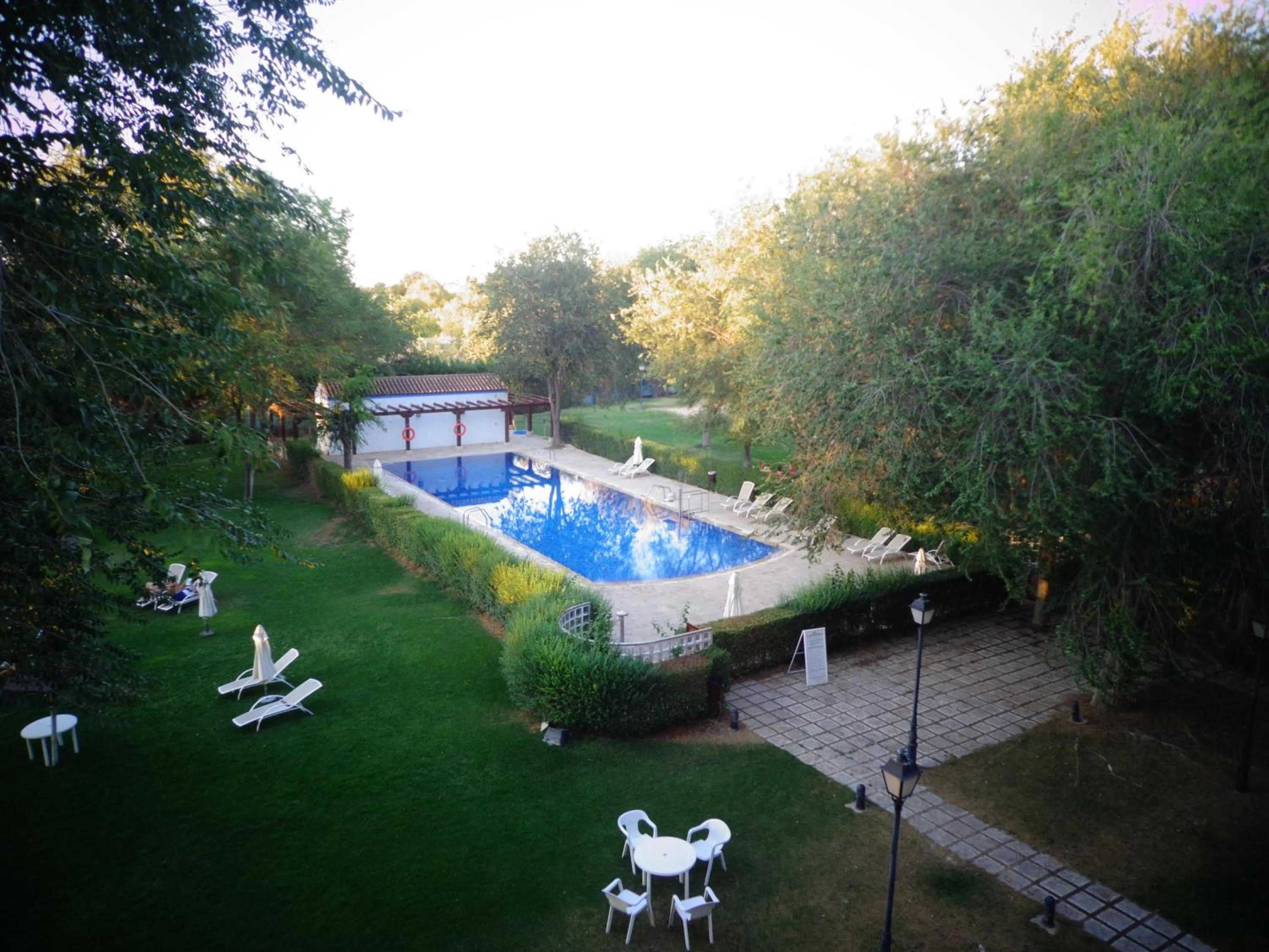 Swimming pool in Parador de Manzanares