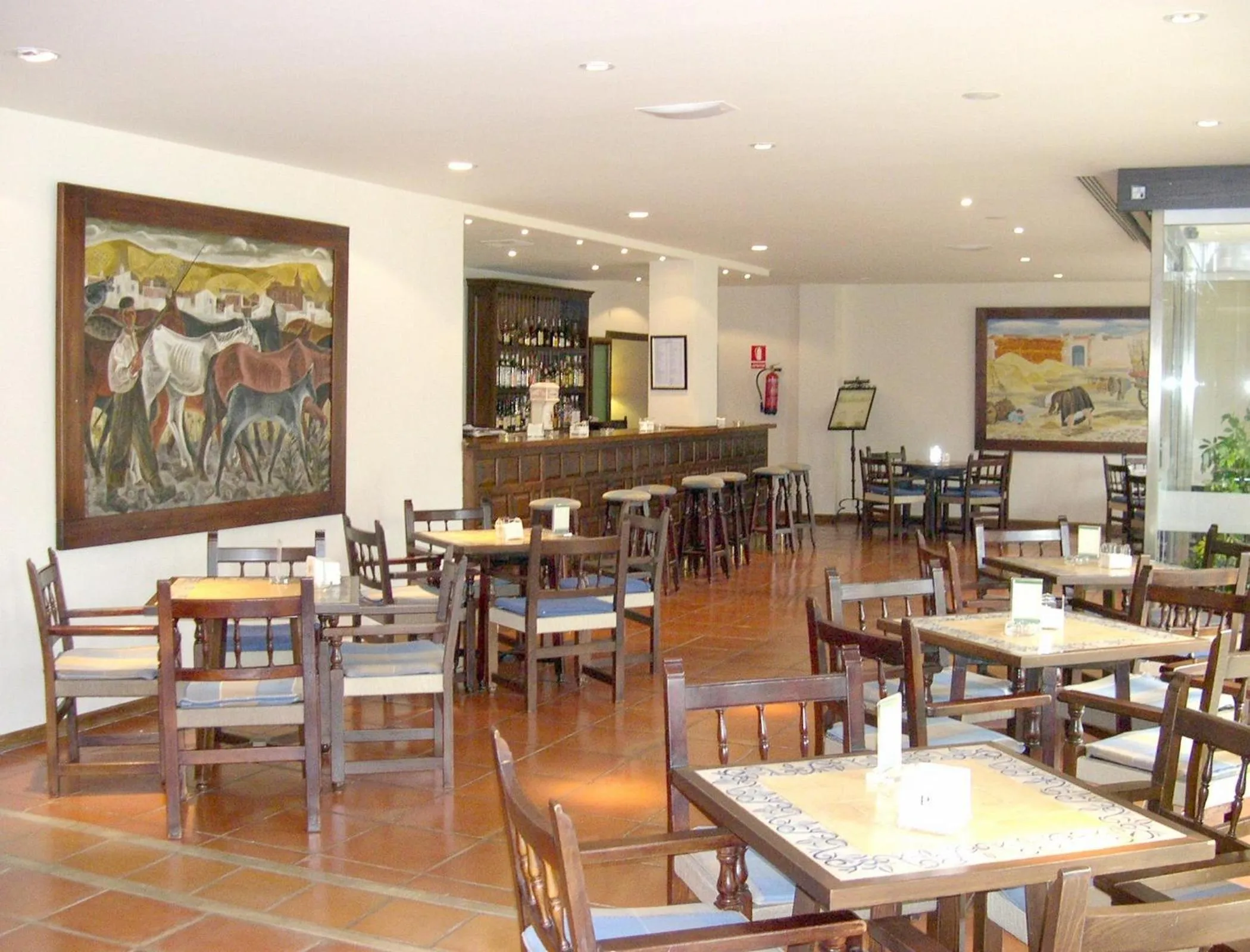Lounge or bar in Parador de Manzanares