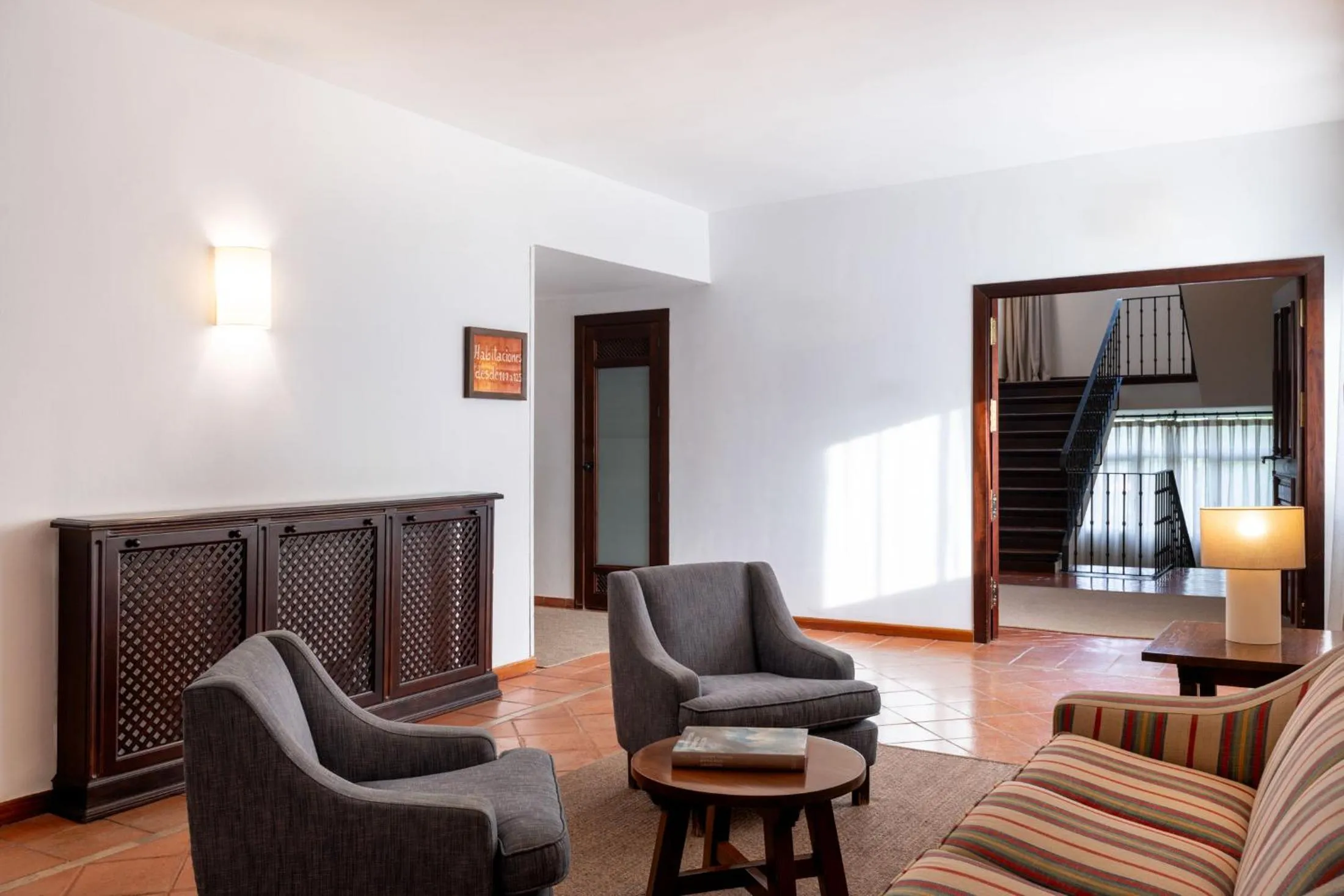 Living room in Parador de Manzanares