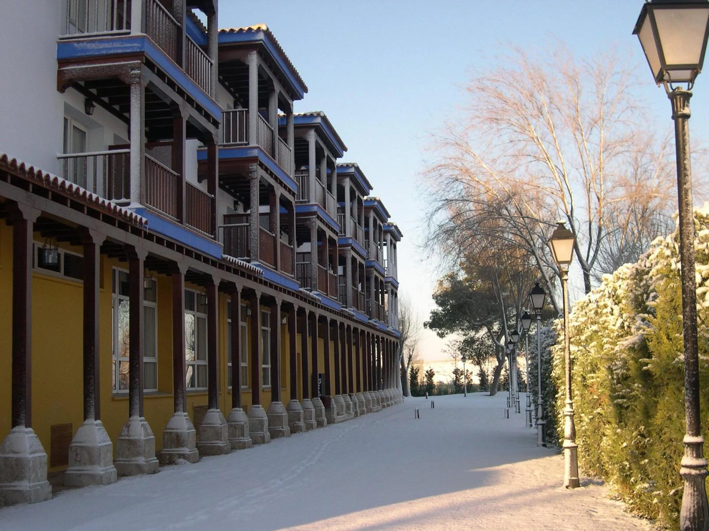 Facade/entrance in Parador de Manzanares