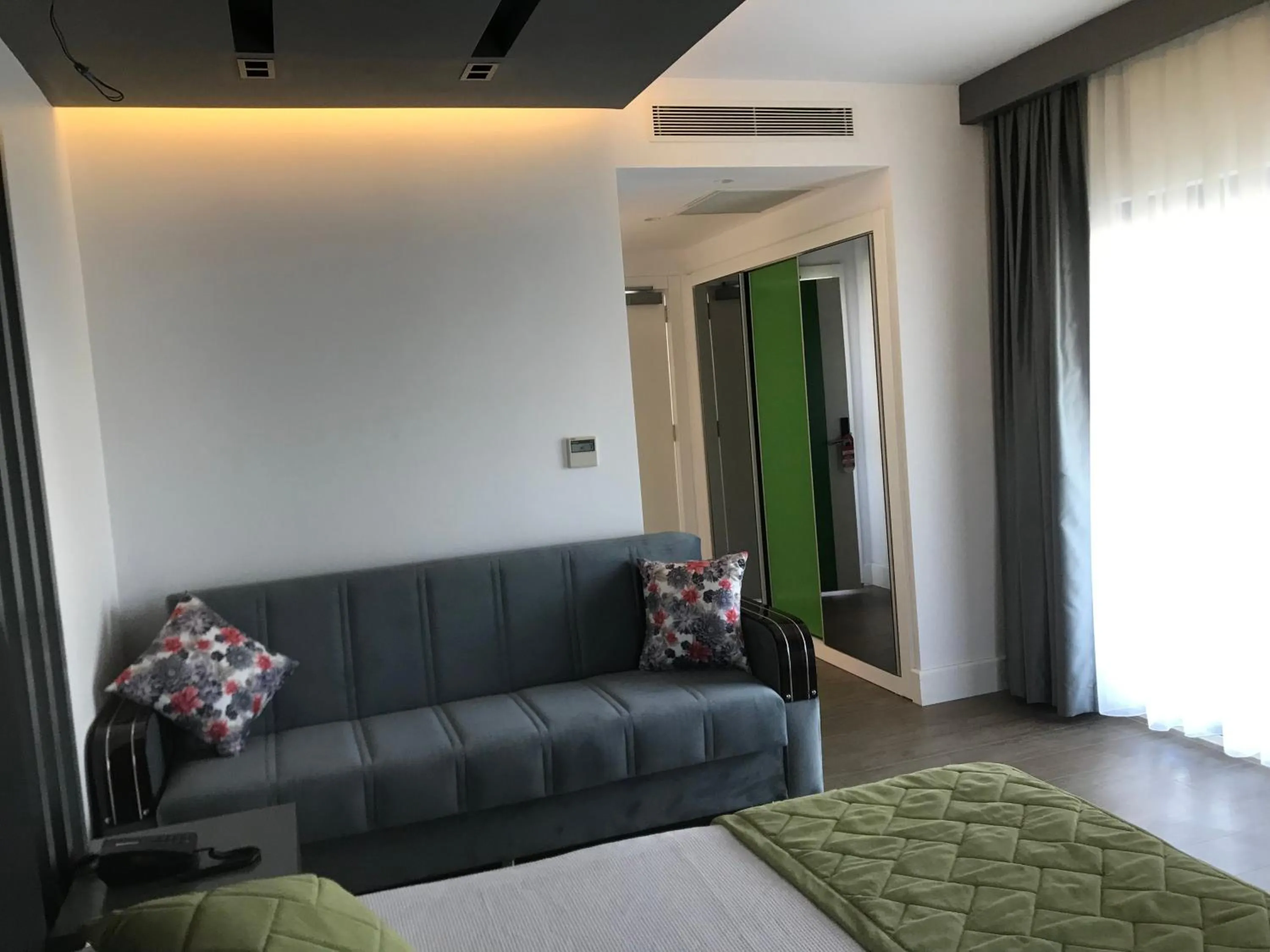 Seating area in Oyster Boutique Hotel