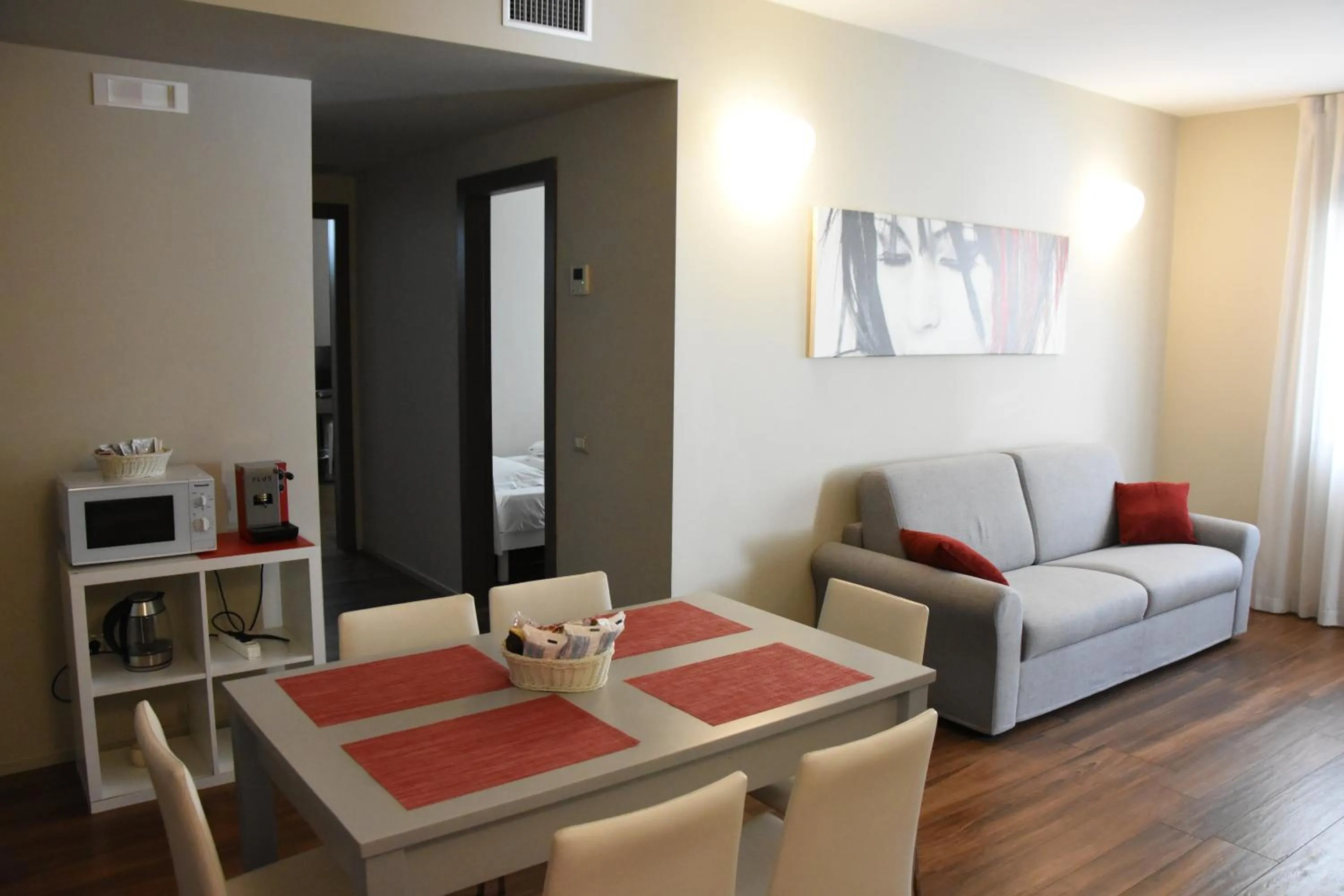 Living room in Residence Nazionale Matera