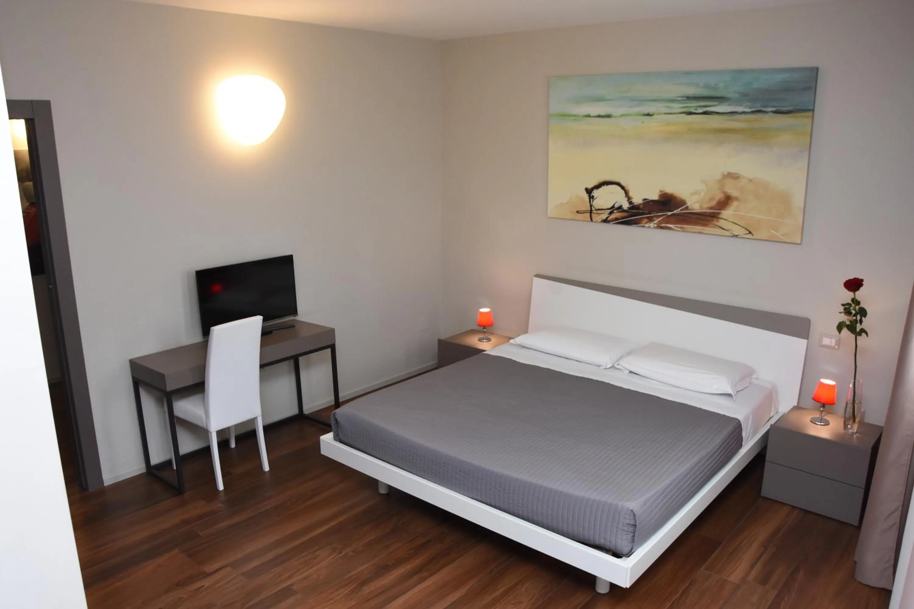 Communal lounge/ TV room, Bed in Residence Nazionale Matera