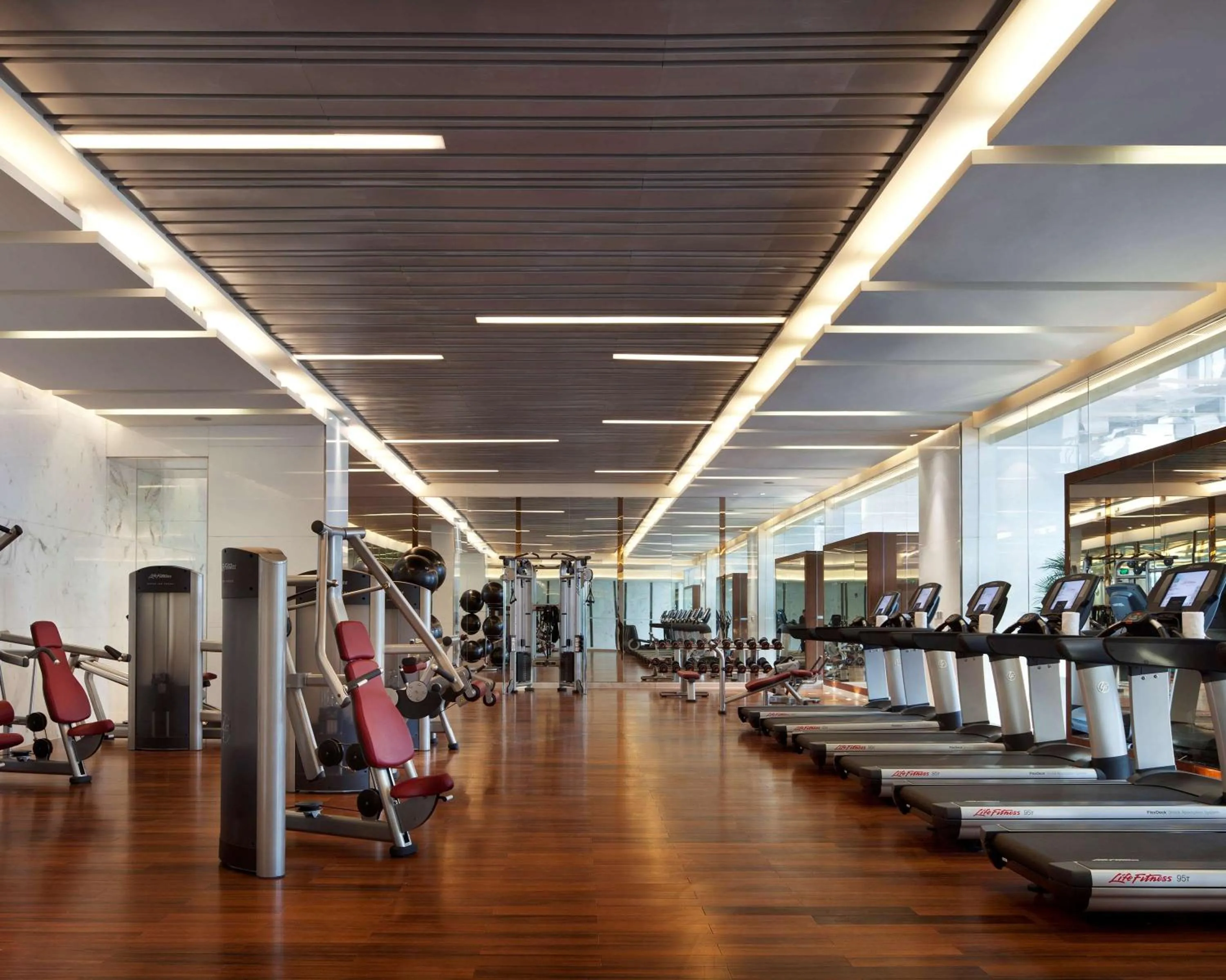 Fitness centre/facilities in Hyatt Regency Jinan