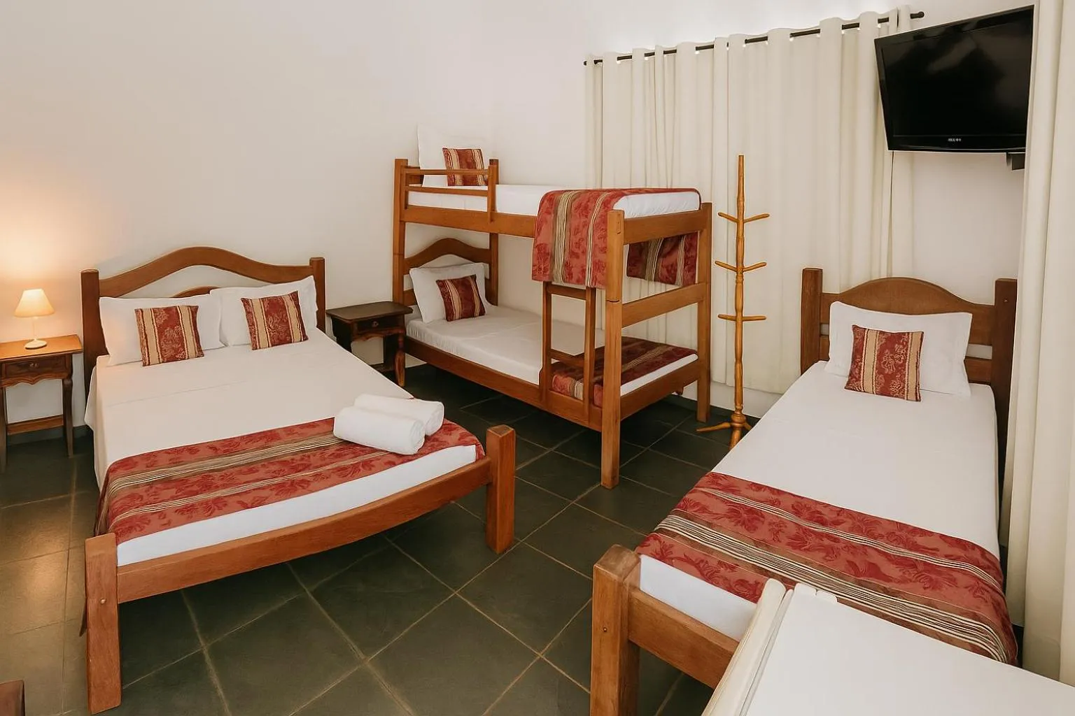 Bedroom, Bed in Cocanha Beach Pousadas