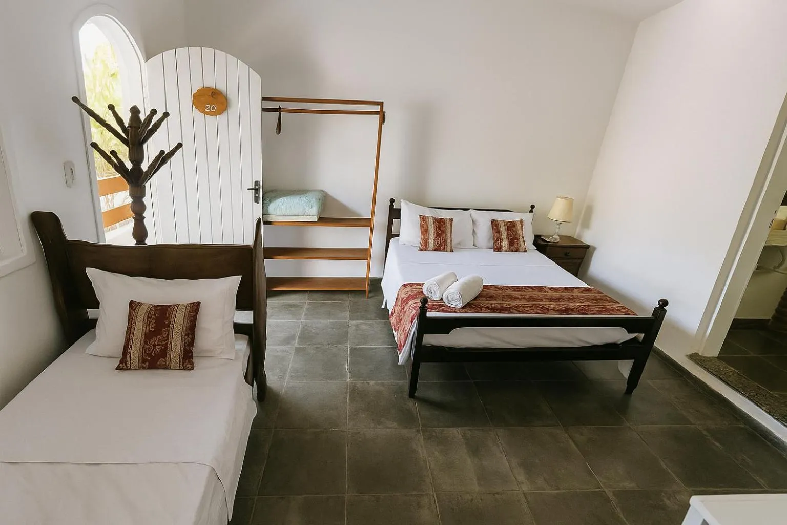 Photo of the whole room, Bed in Cocanha Beach Pousadas