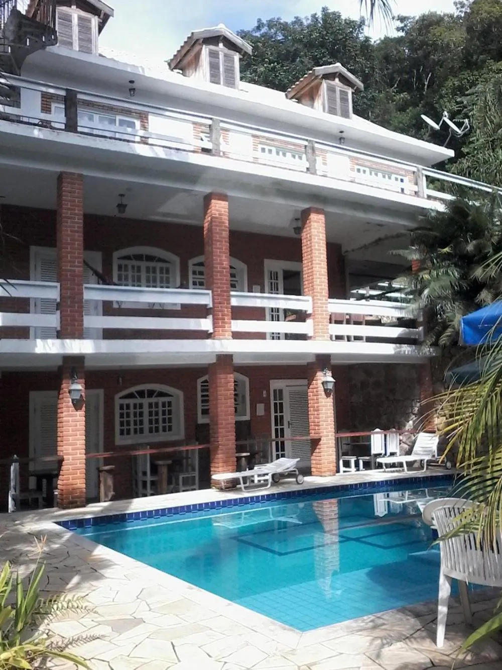 Pool view in Cocanha Beach Pousadas