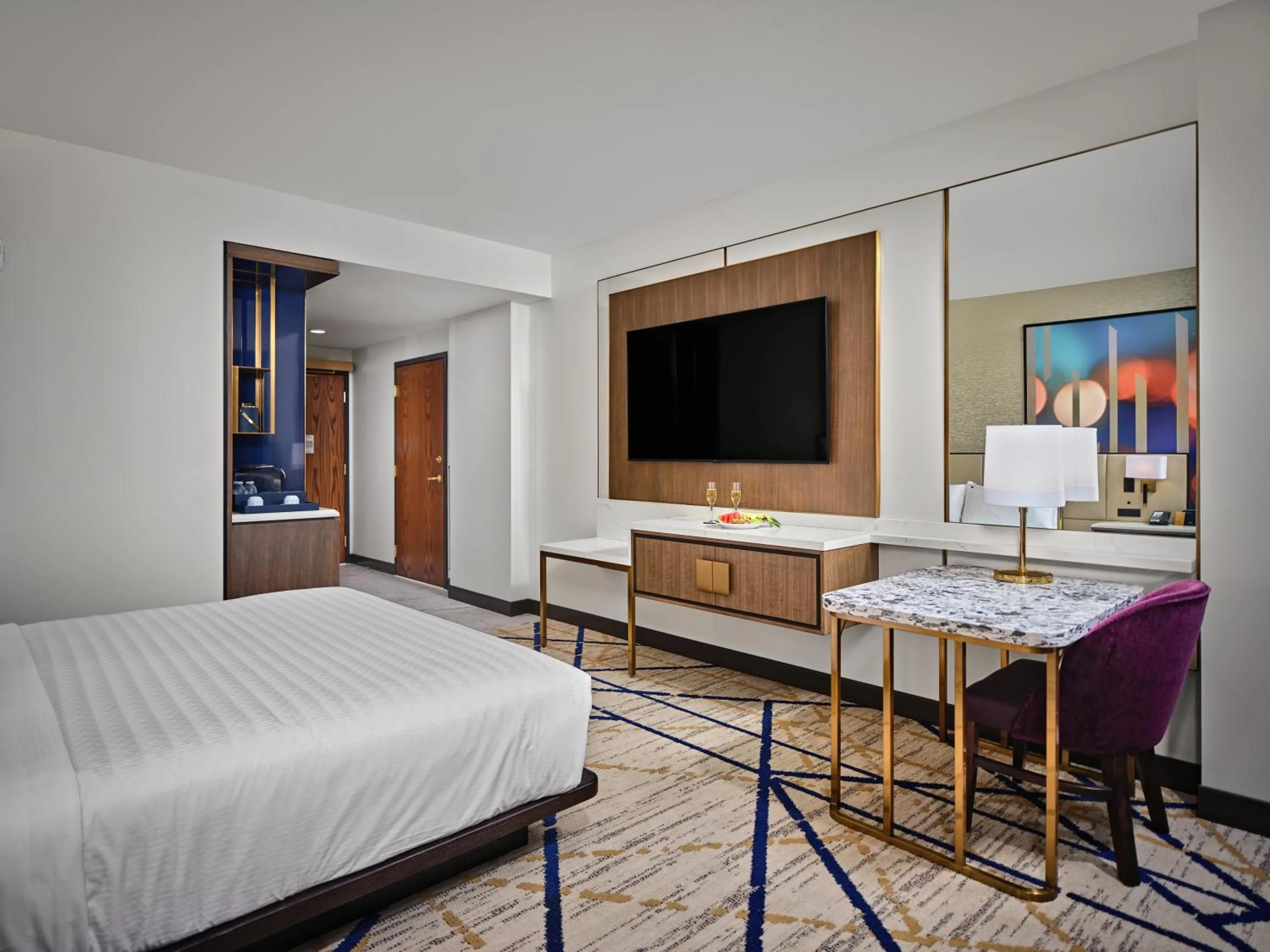 Bedroom, Bed in Hard Rock Hotel & Casino Ottawa