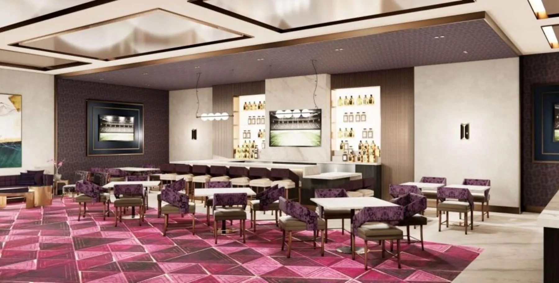 Lounge or bar in Hard Rock Hotel & Casino Ottawa