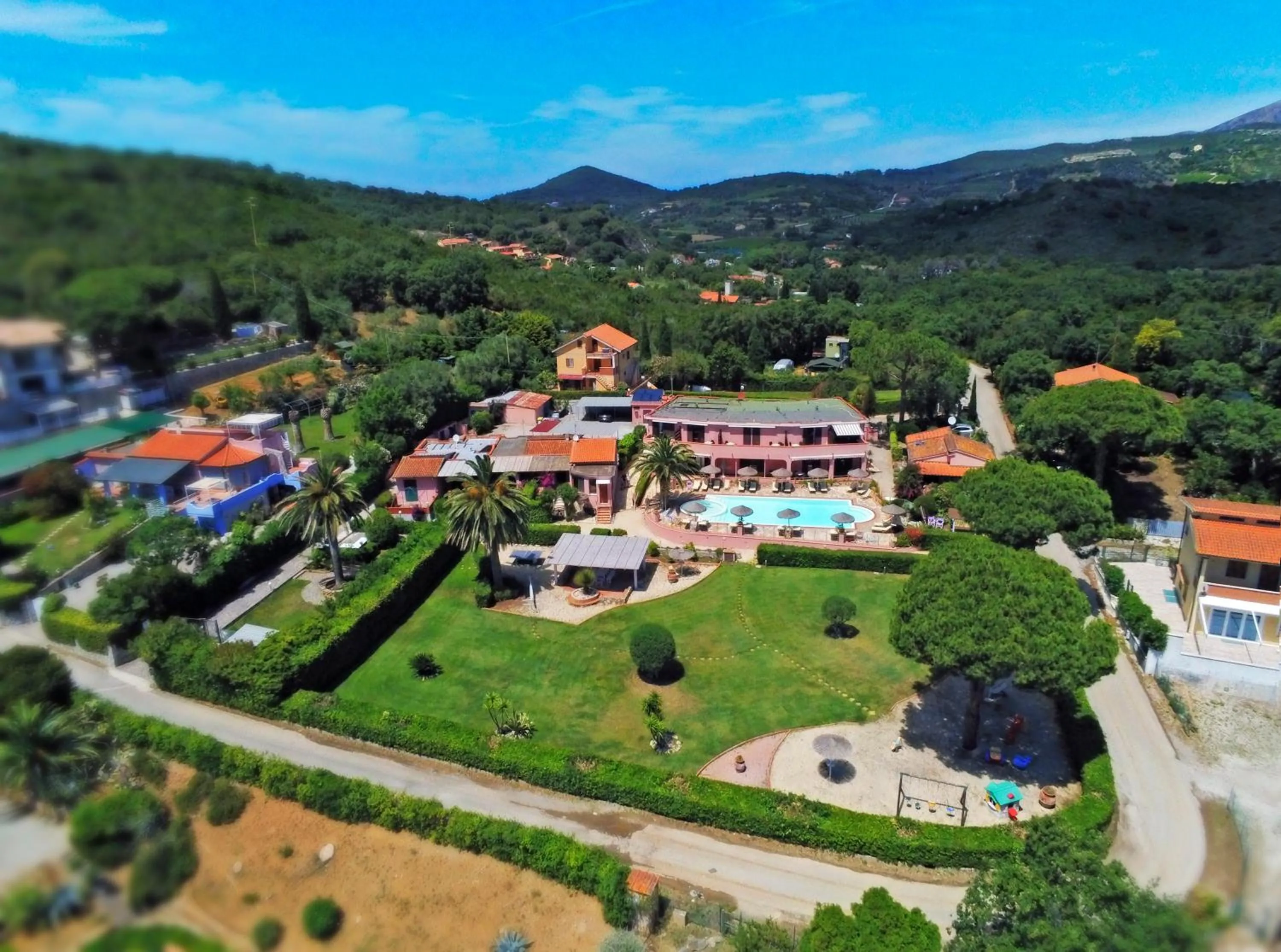 Bird's eye view in Residence Villa Rosi