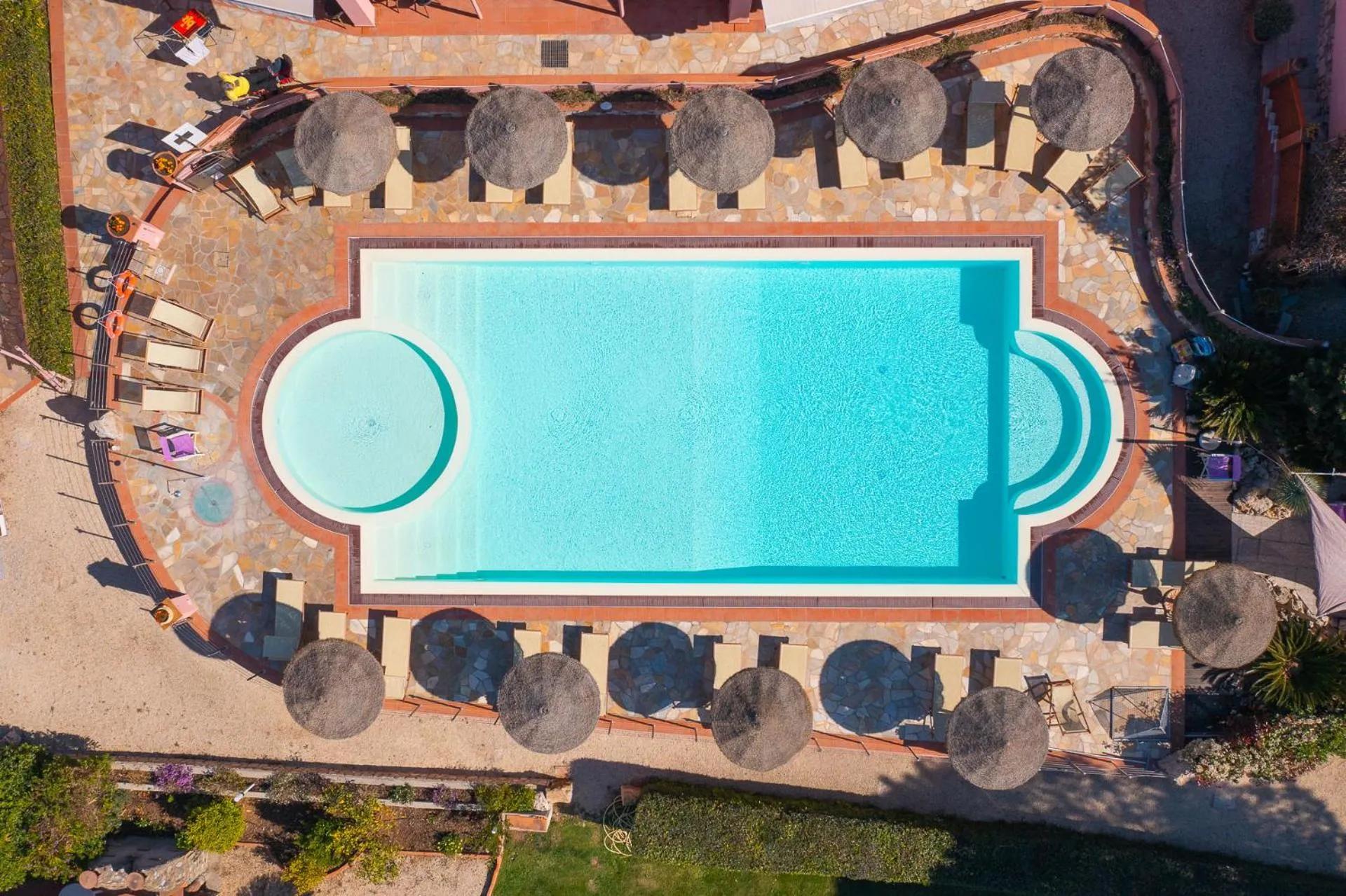 Bird's eye view in Residence Villa Rosi