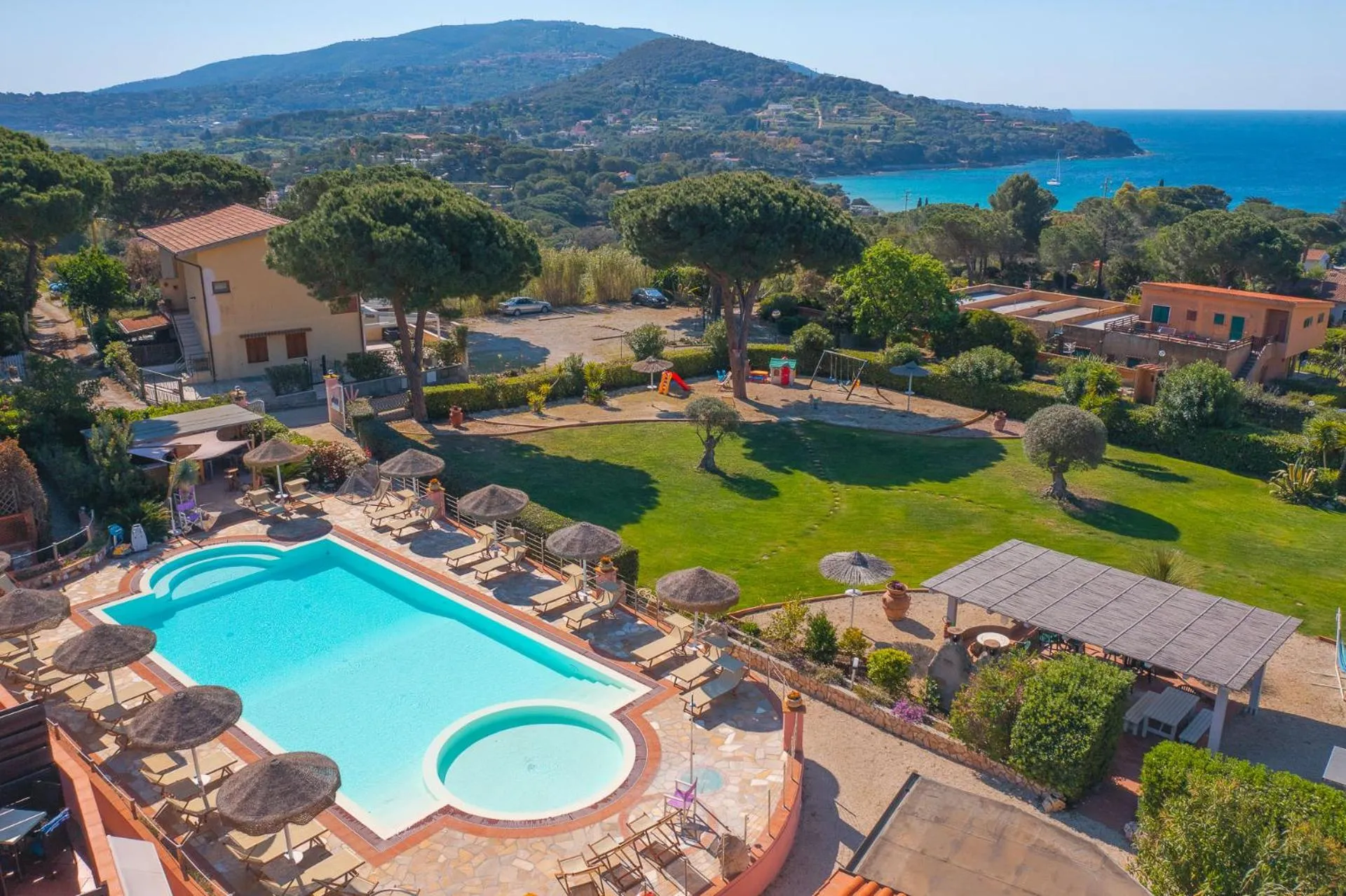 Bird's eye view in Residence Villa Rosi