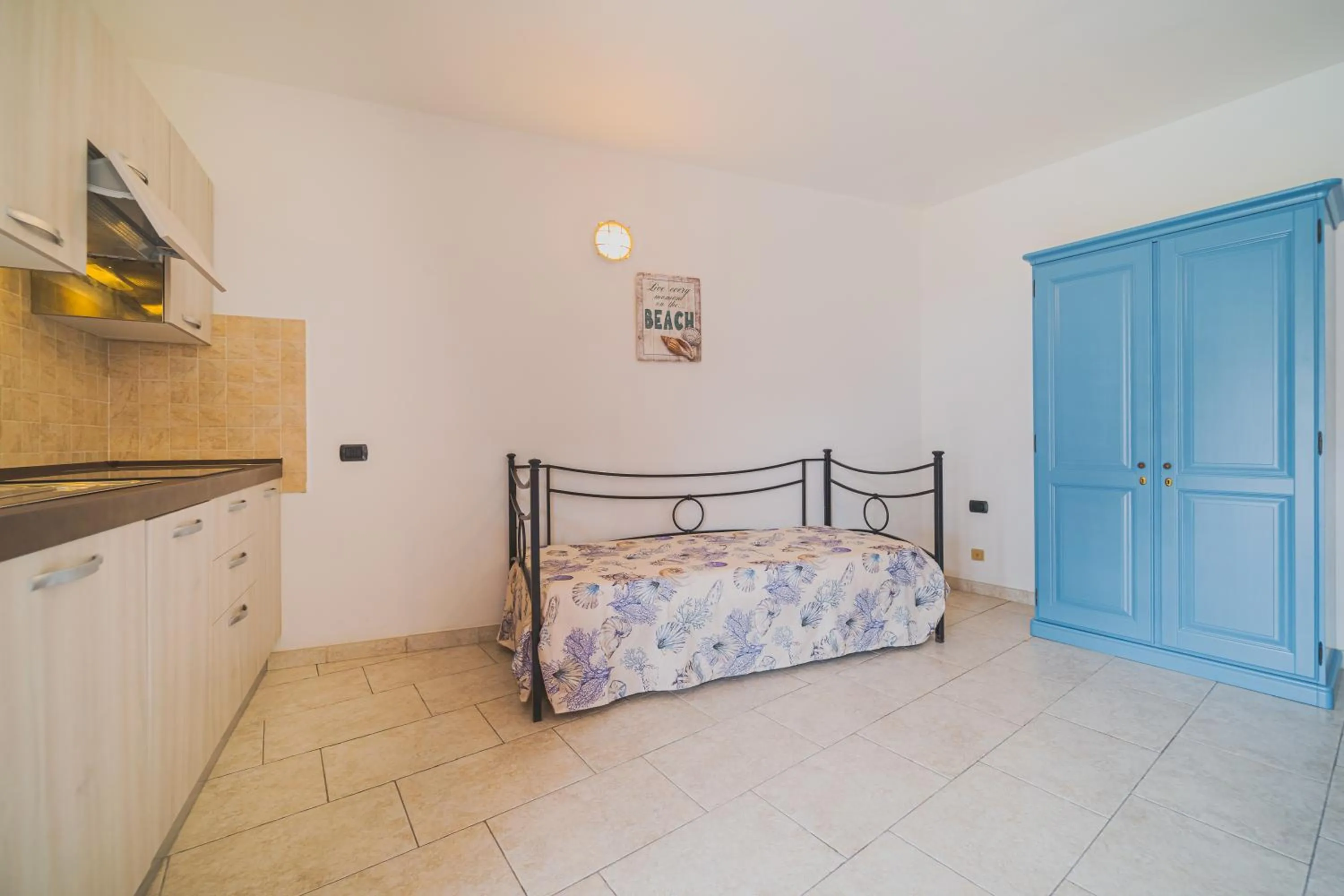 Kitchen or kitchenette, Bed in Residence Villa Rosi