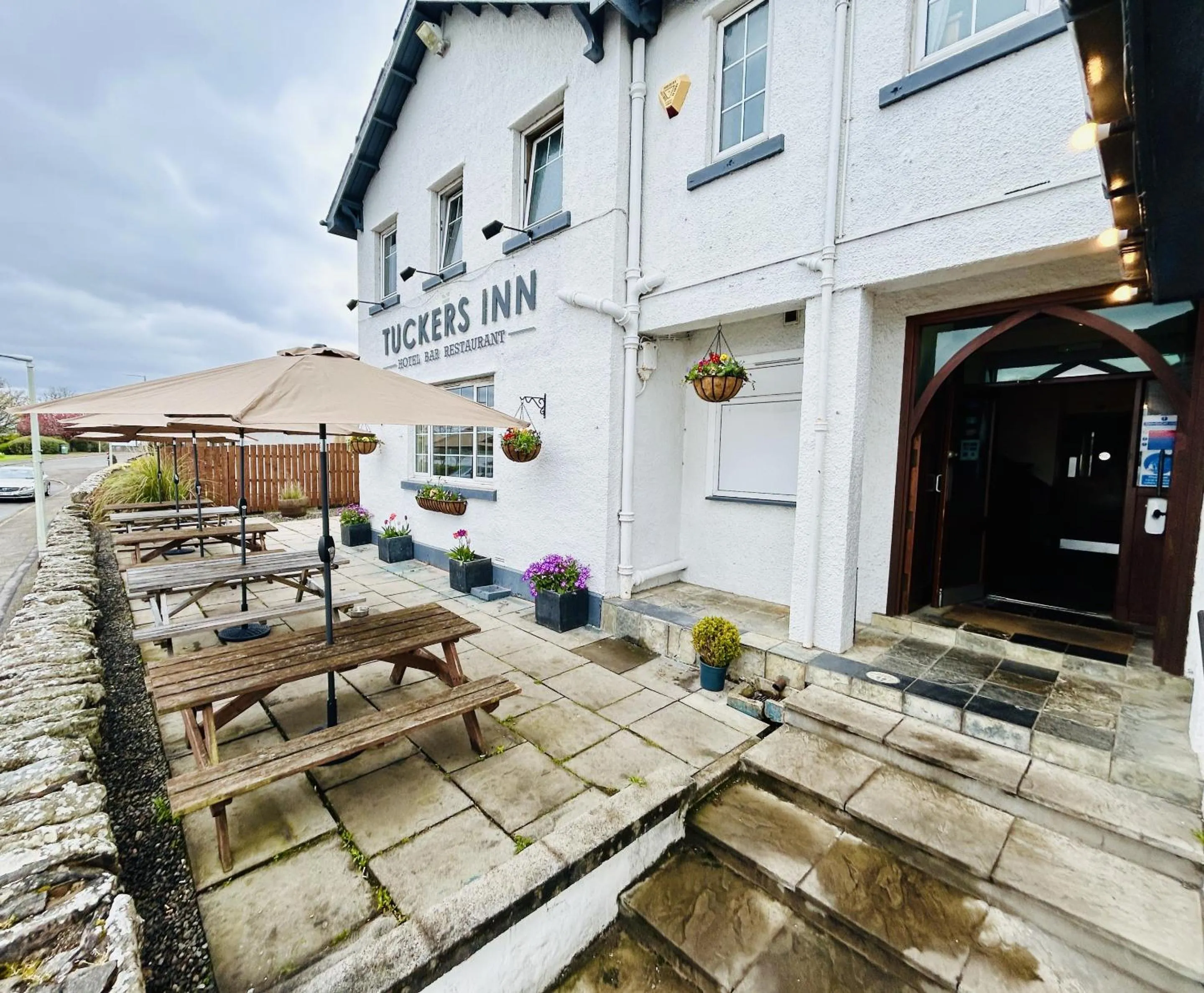 Patio in Tuckers Inn