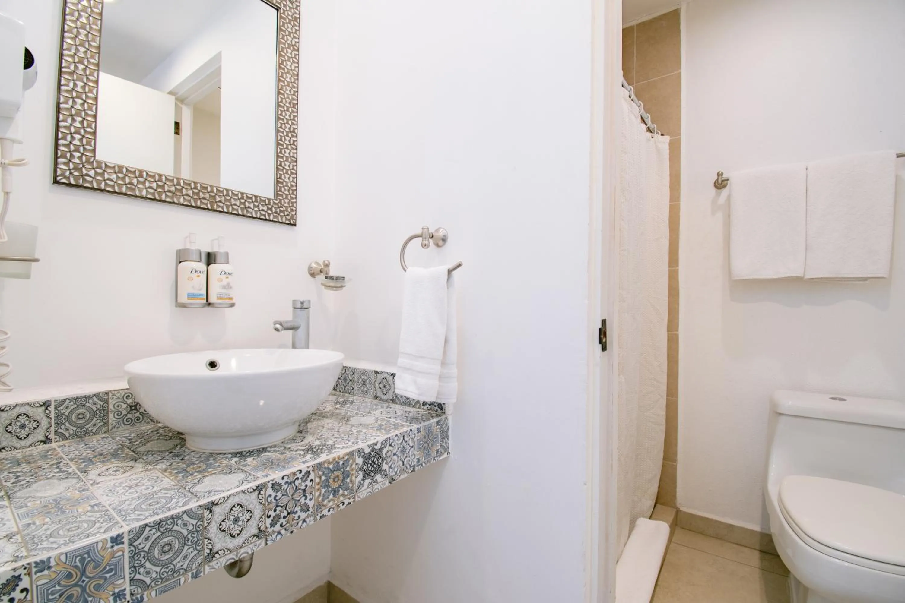 Bathroom in Hotel La Estación