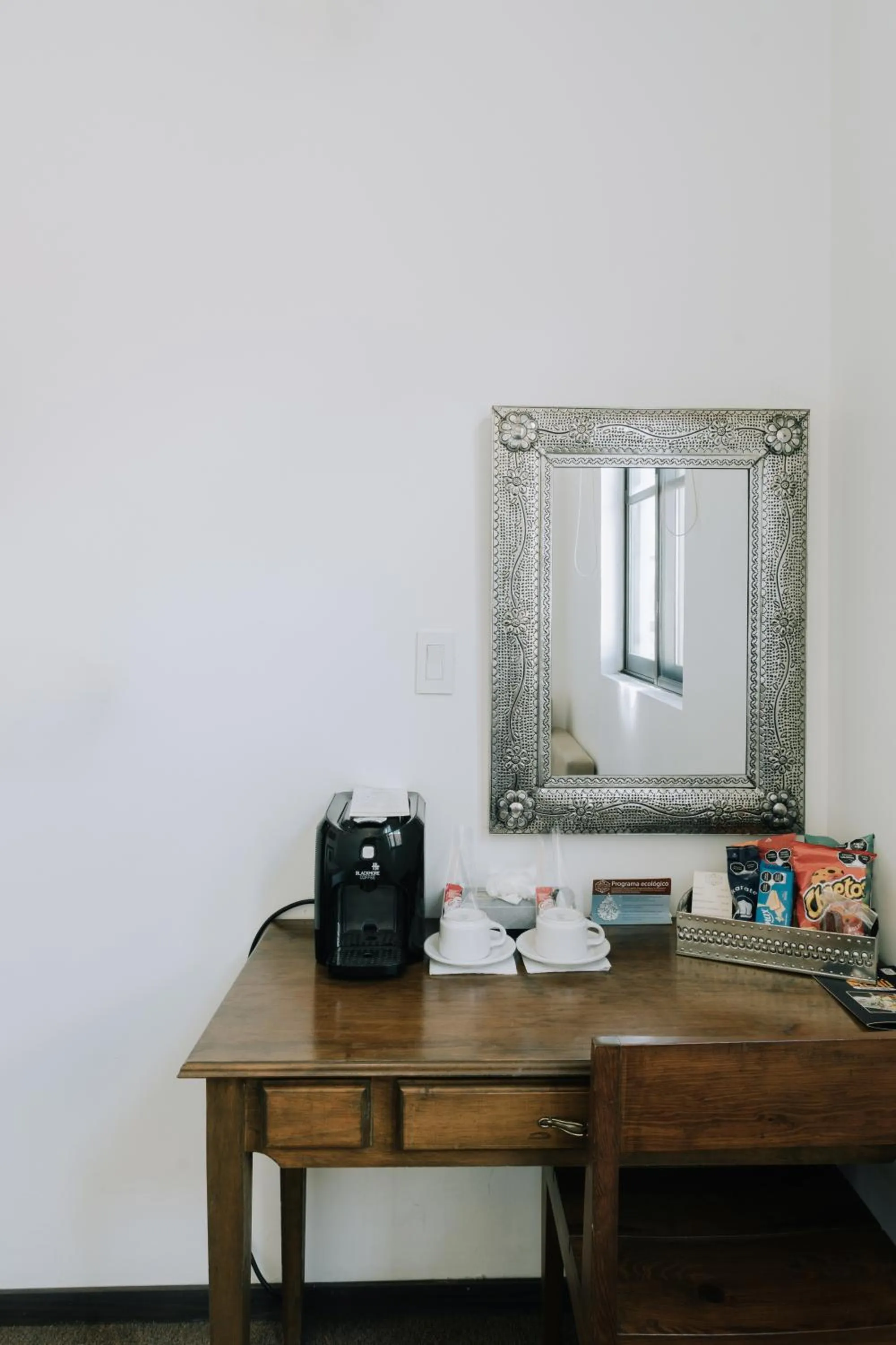 Decorative detail in Hotel La Estación