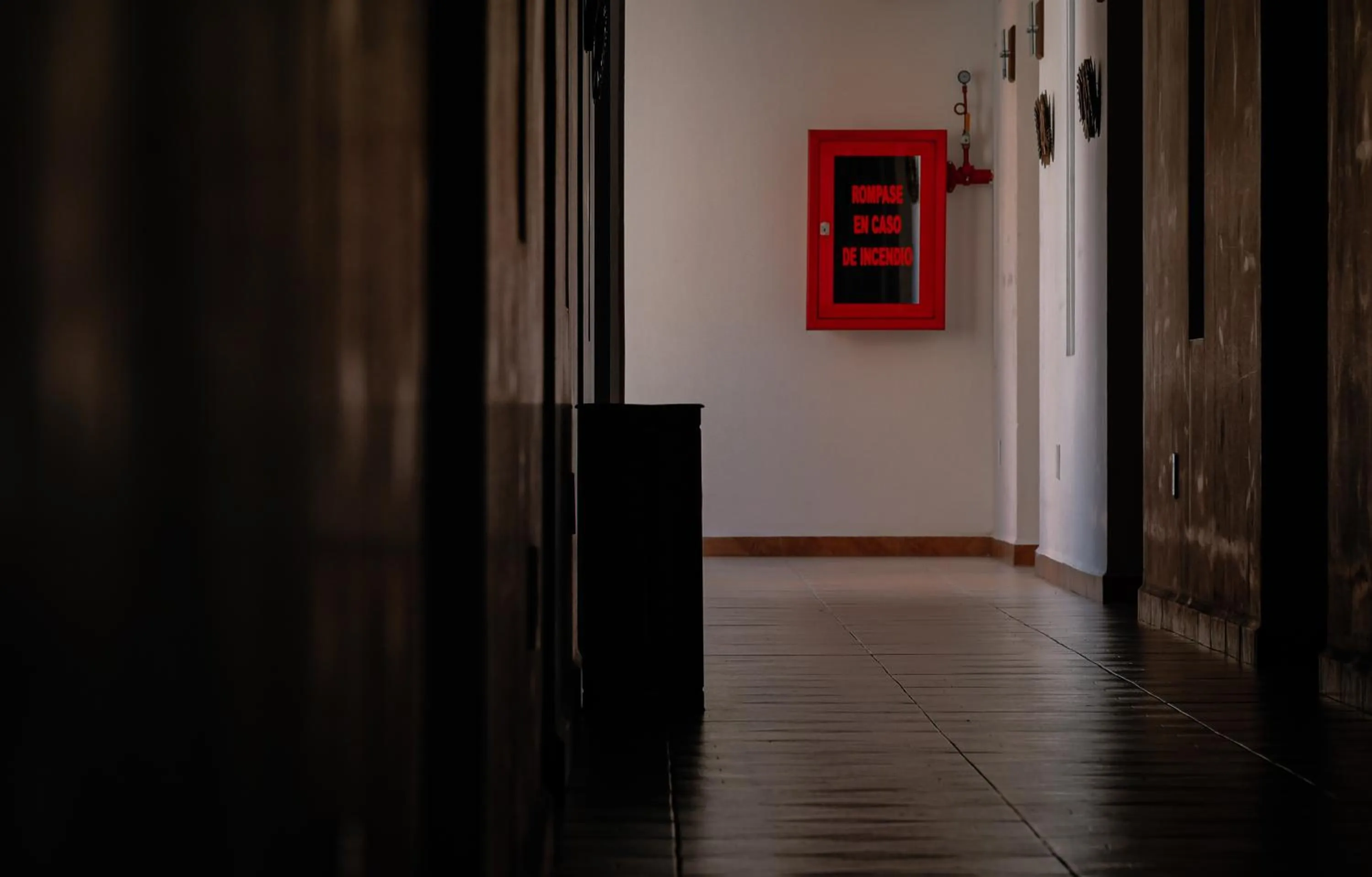 Decorative detail in Hotel La Estación