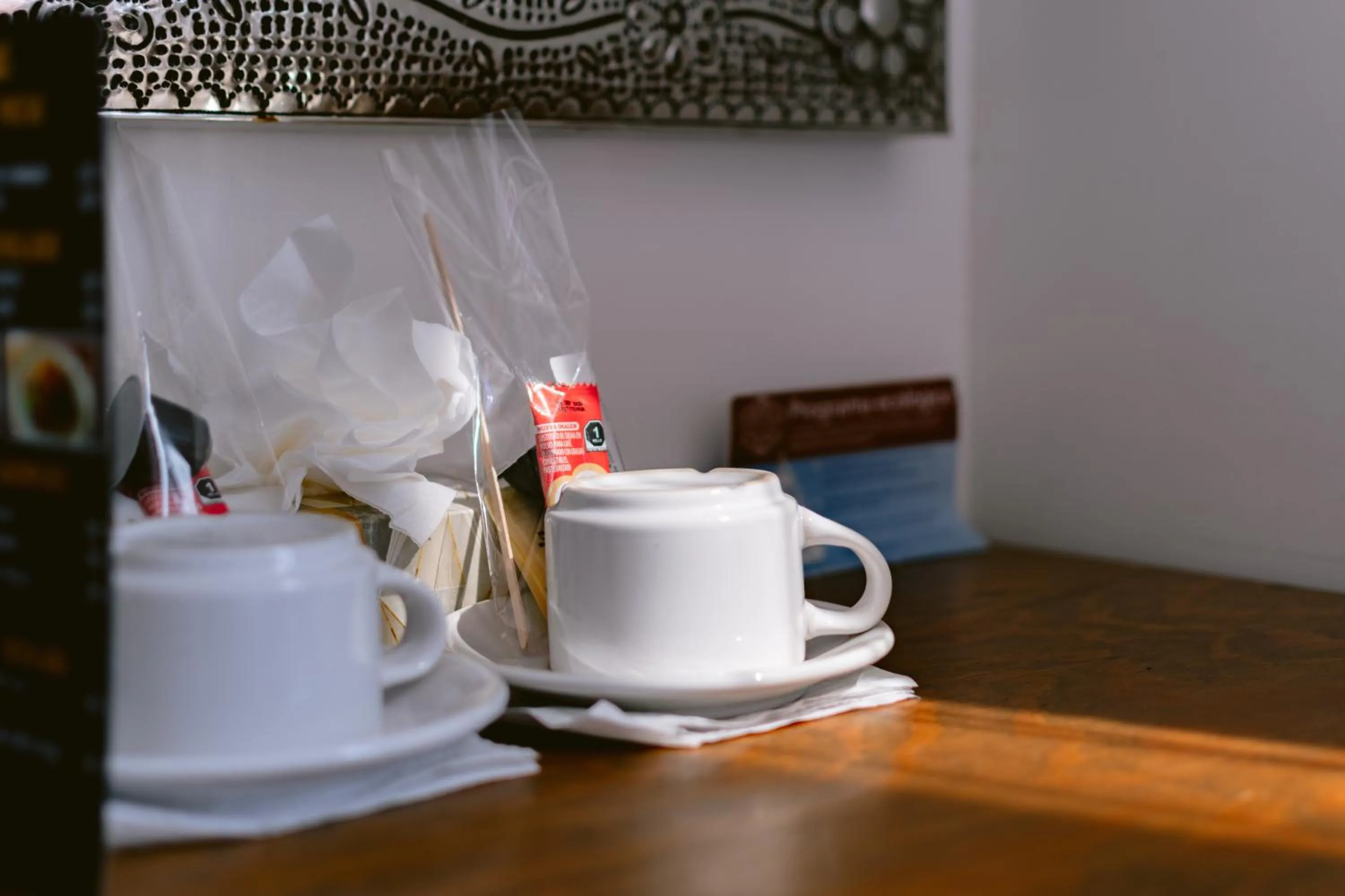 Decorative detail in Hotel La Estación