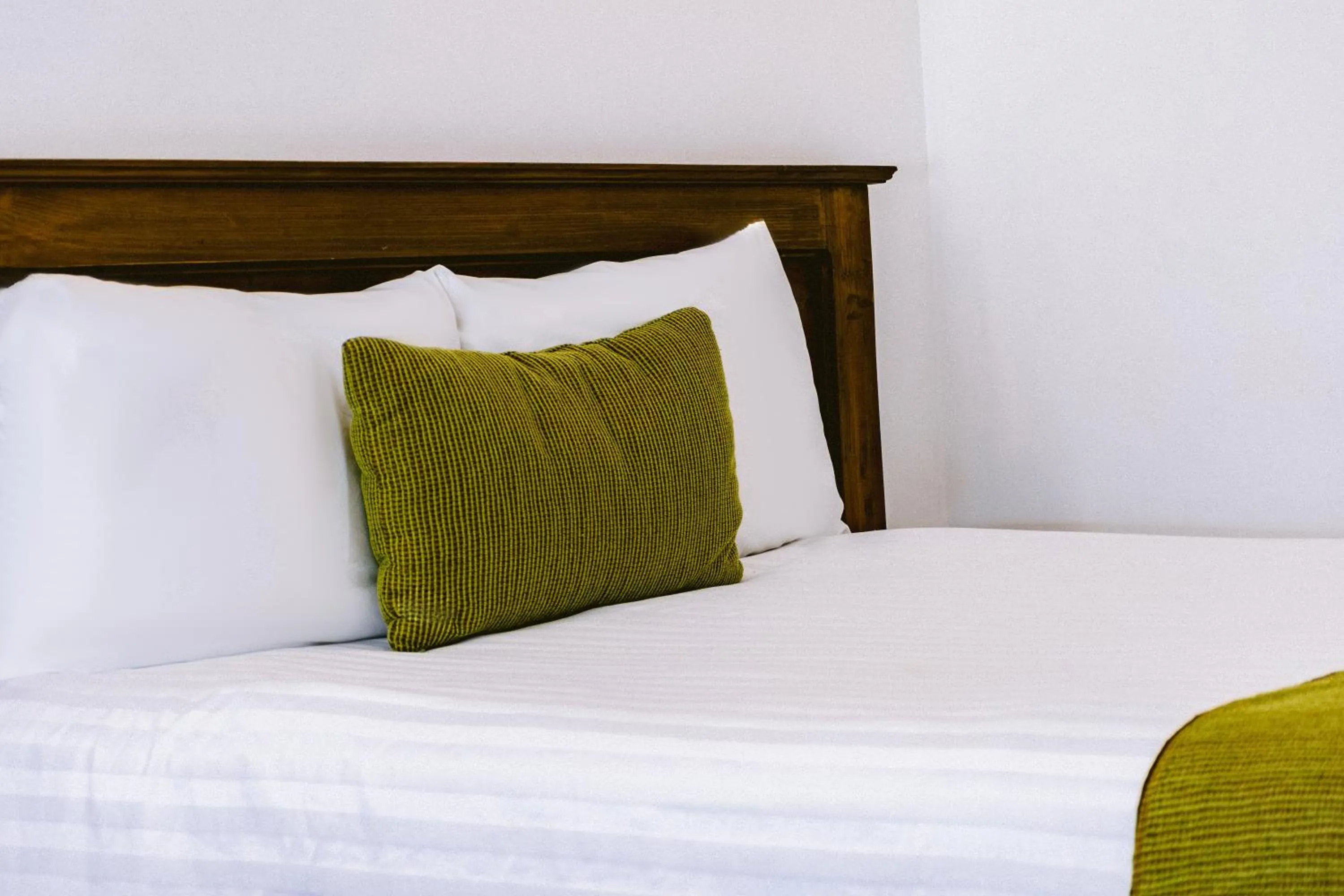 Decorative detail, Bed in Hotel La Estación