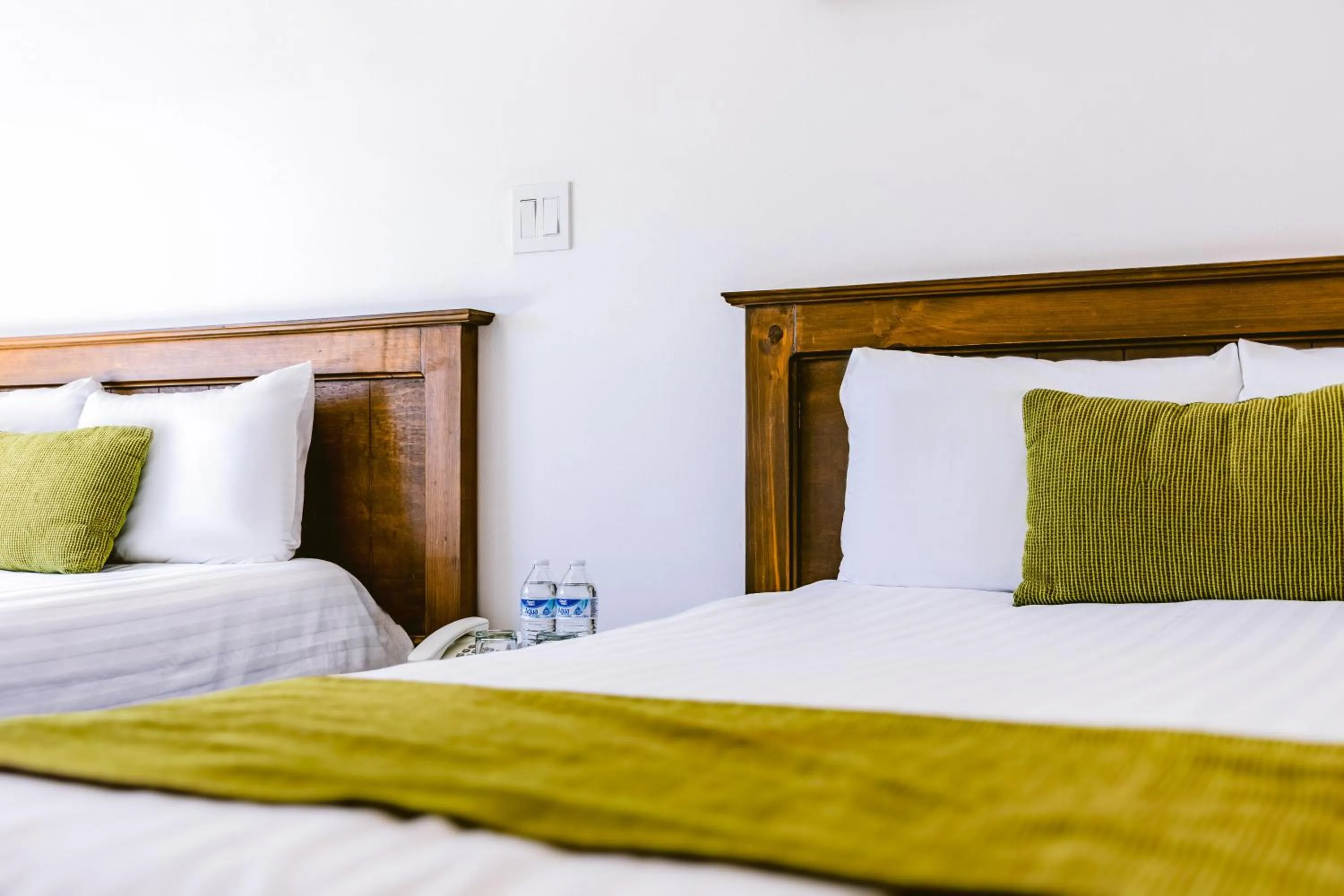 Decorative detail, Bed in Hotel La Estación