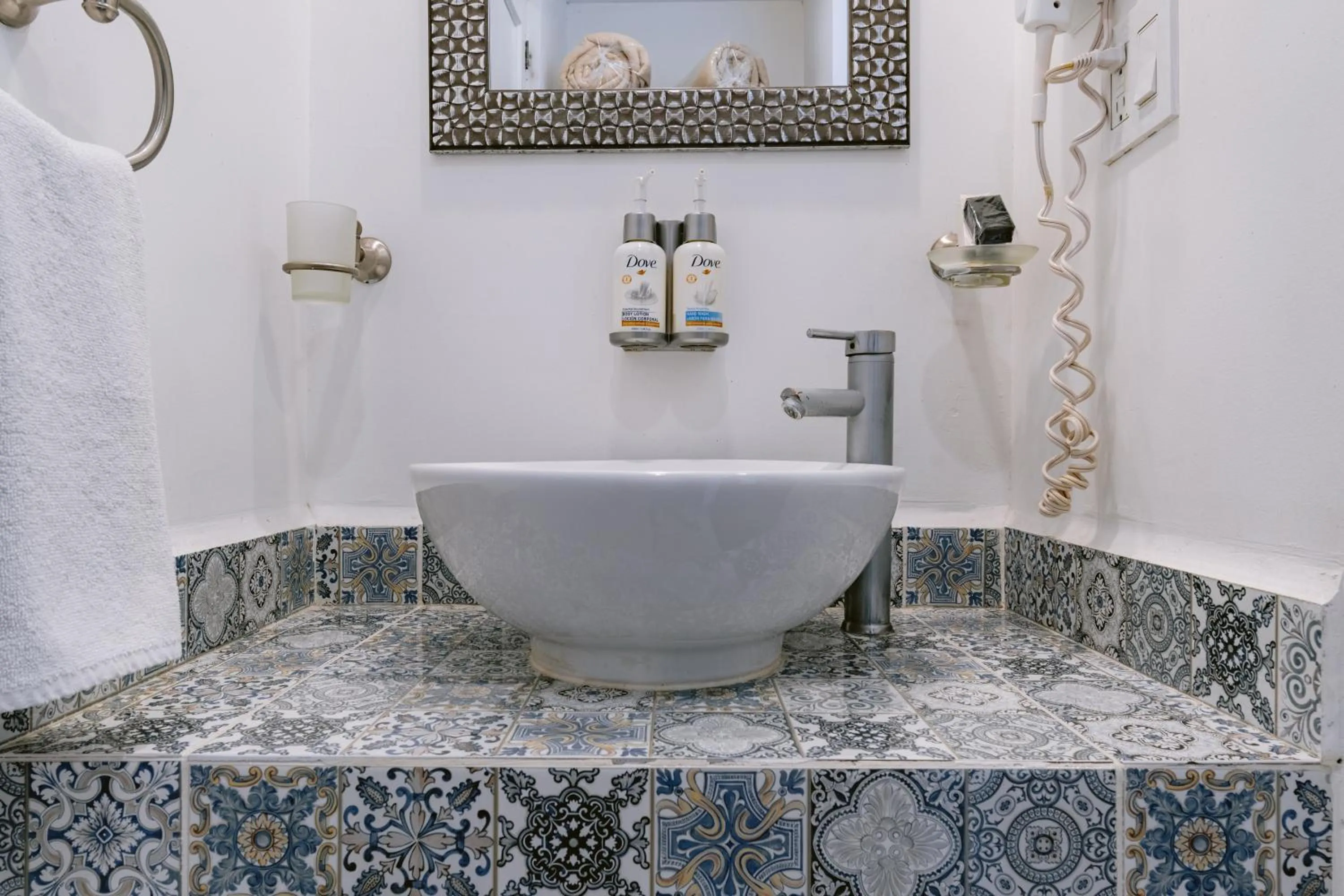 Bathroom in Hotel La Estación