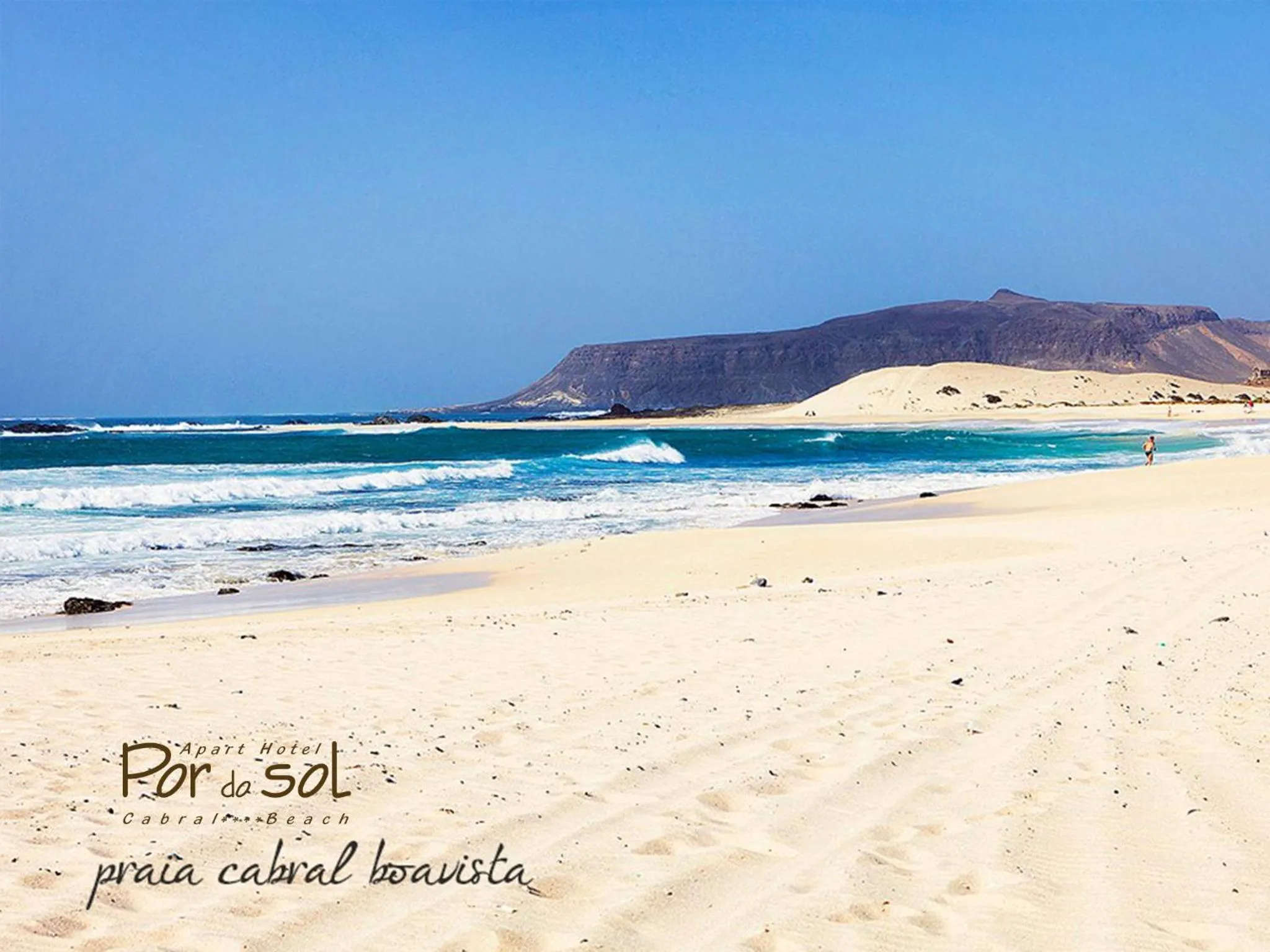 Beach in Aparthotel Por do Sol