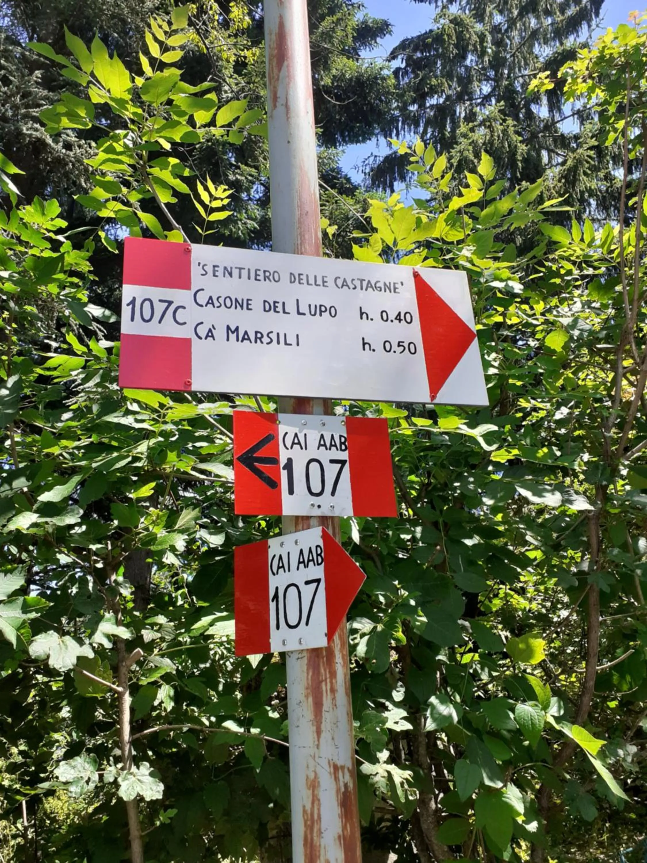 Hiking in Cà Gennara Agri B&B