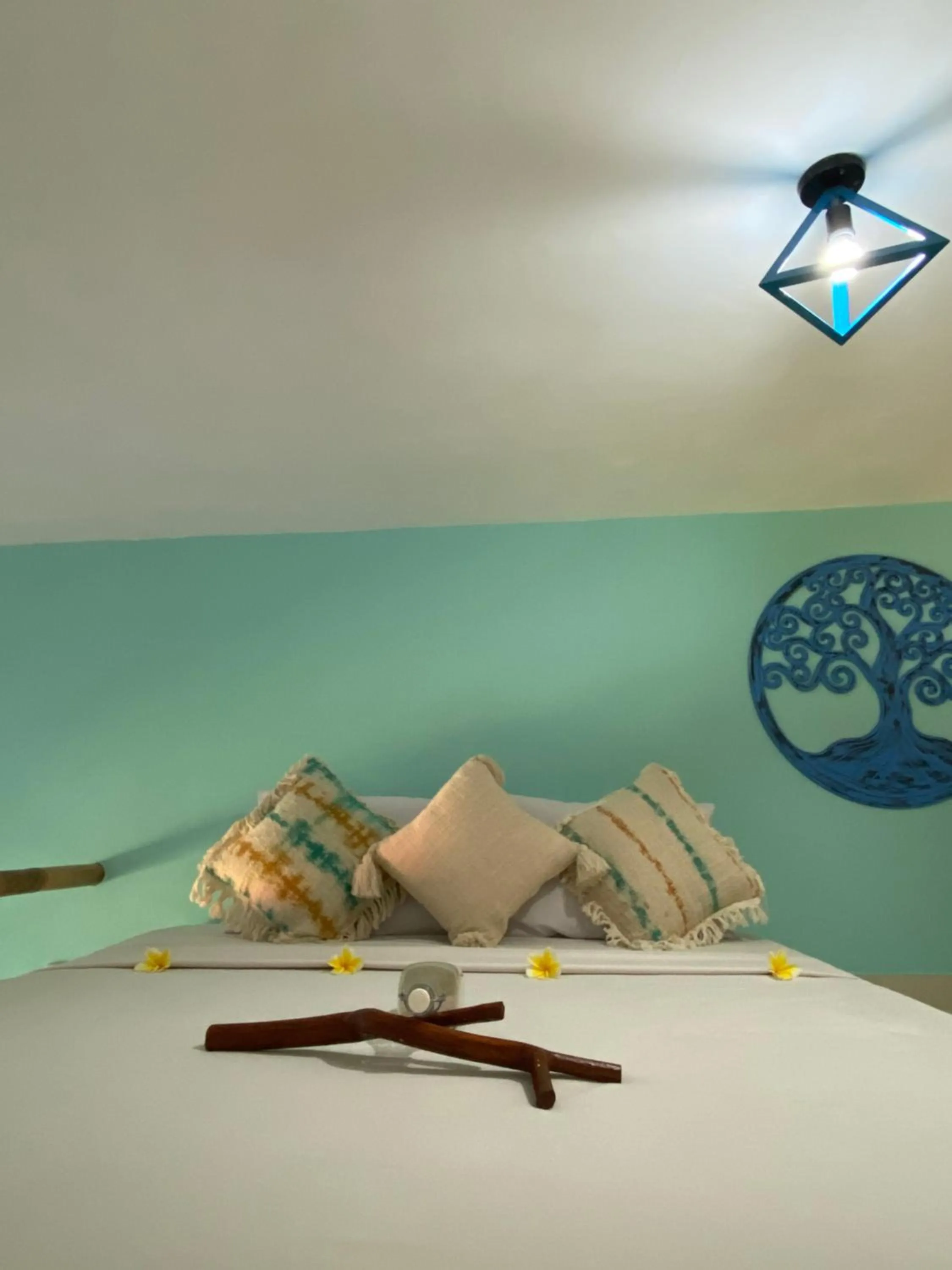 Decorative detail, Bed in Villa Anjing 2