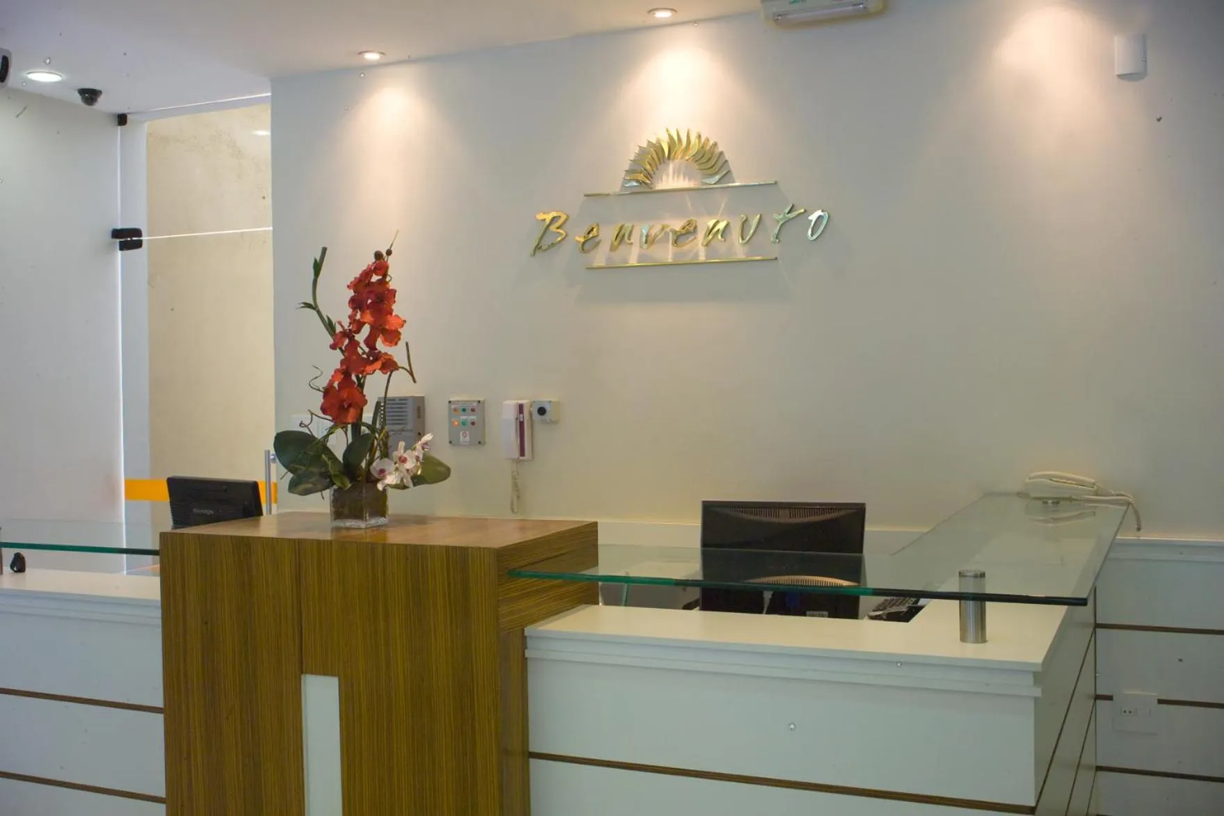 Lobby or reception in Benvenuto Palace Hotel