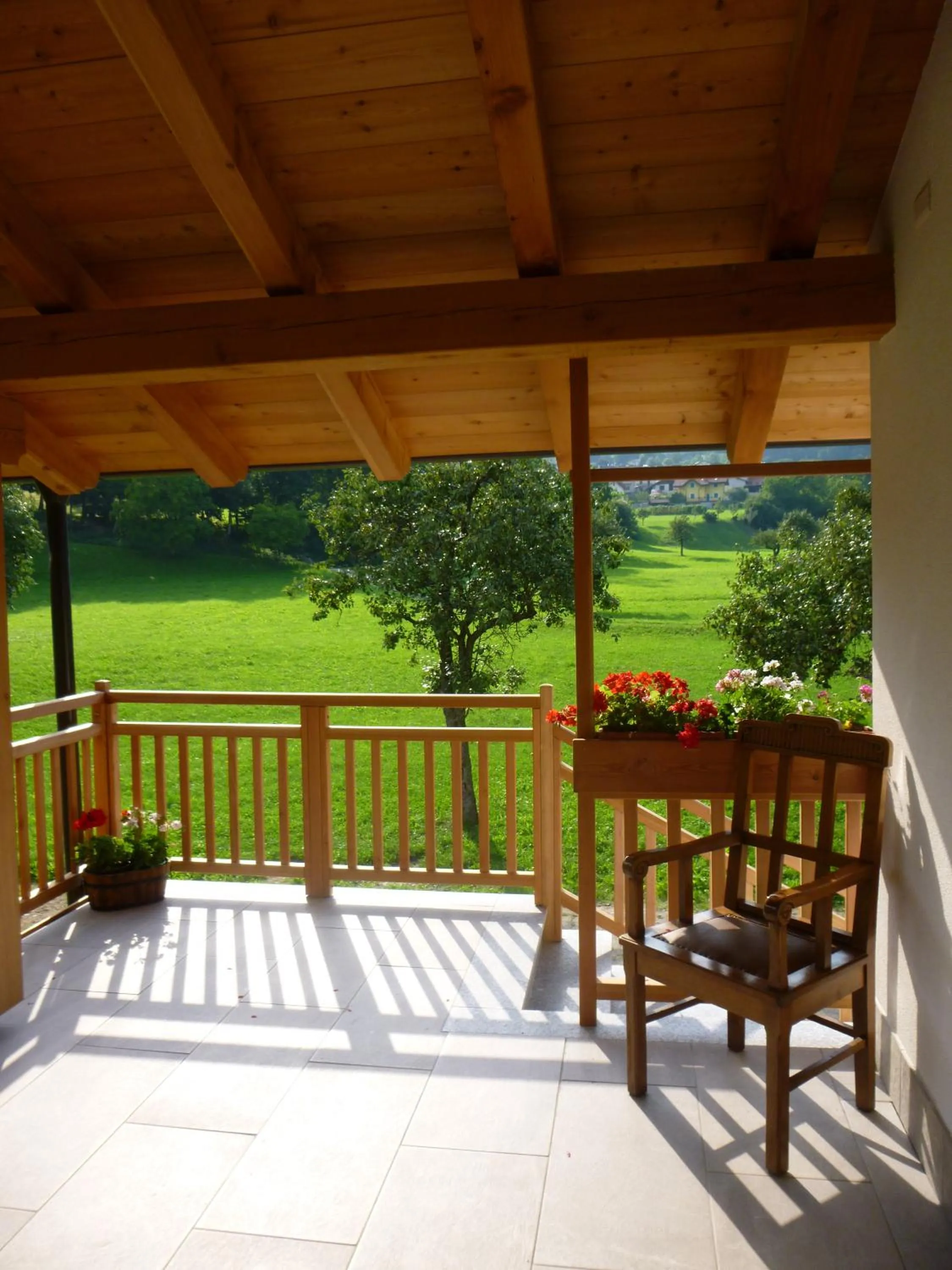 Balcony/Terrace in Agriturismo Fattoria Dalcastagnè