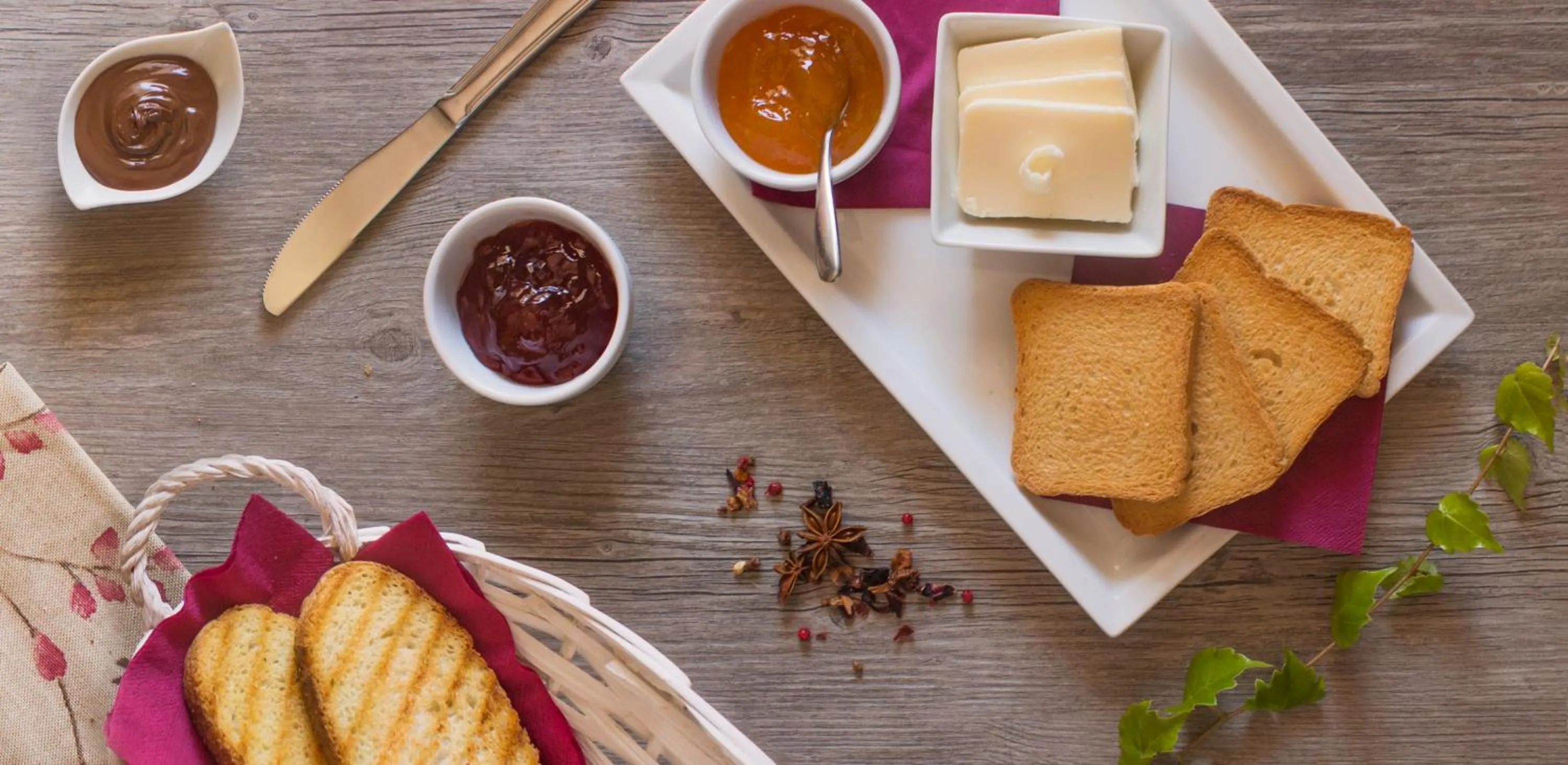 Italian breakfast in Le Dolcezze