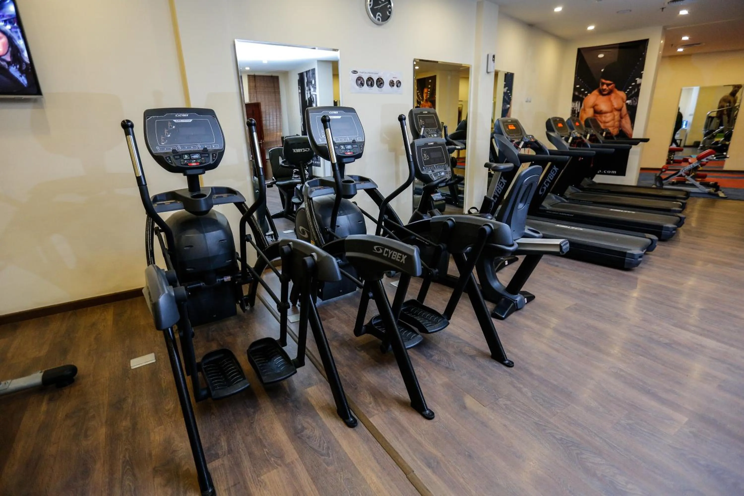 Fitness centre/facilities in Tolip Family Park Hotel