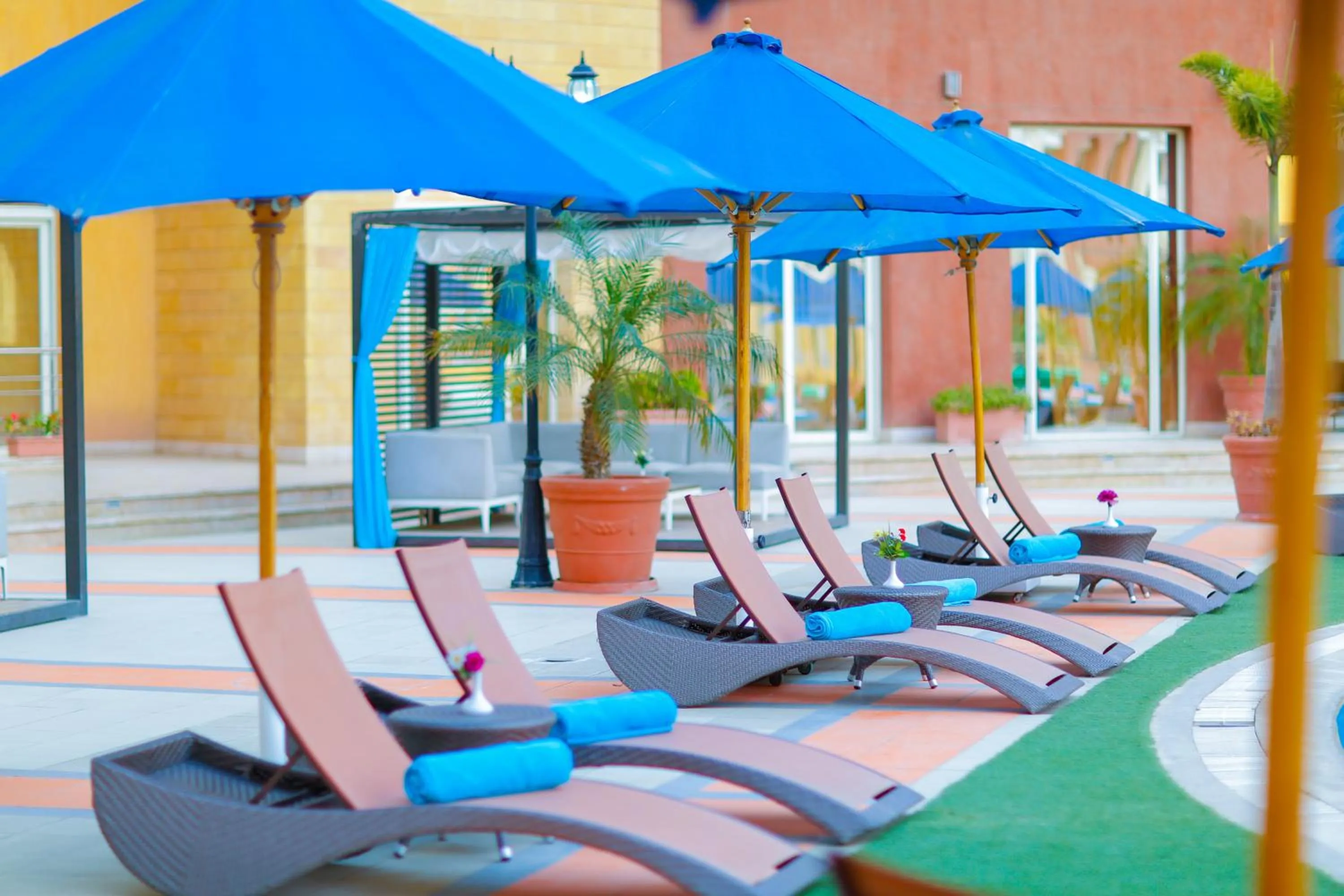 Swimming pool in Tolip Family Park Hotel