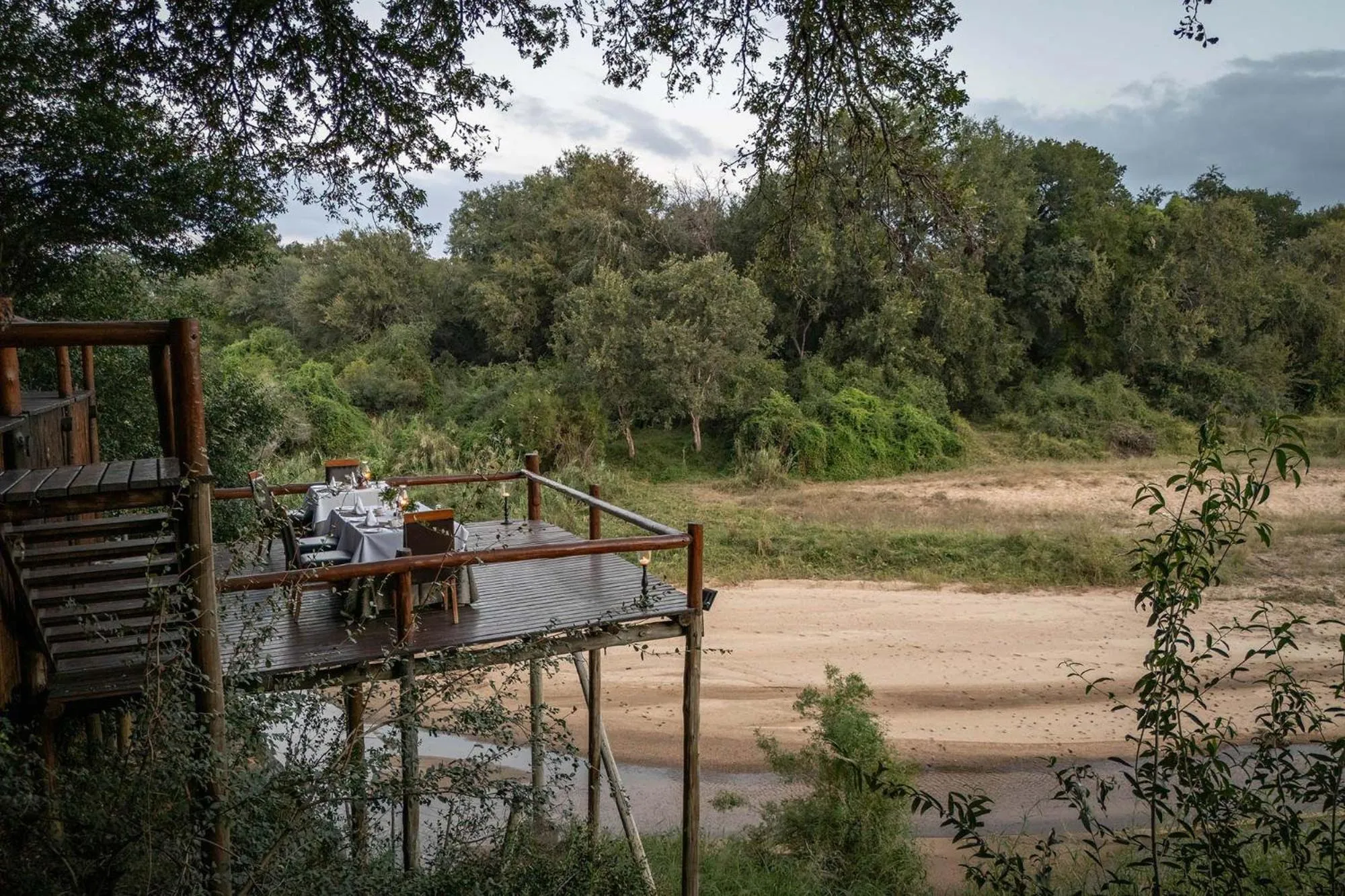 Dining area in Karongwe - Kuname Safari Lodge