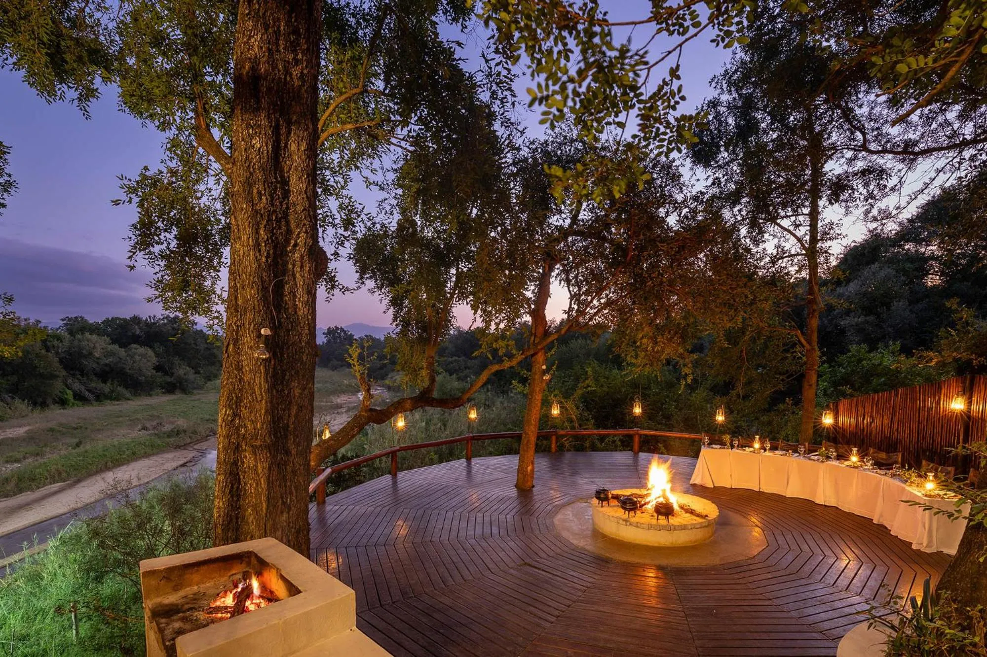 Restaurant/places to eat in Karongwe - Kuname Safari Lodge