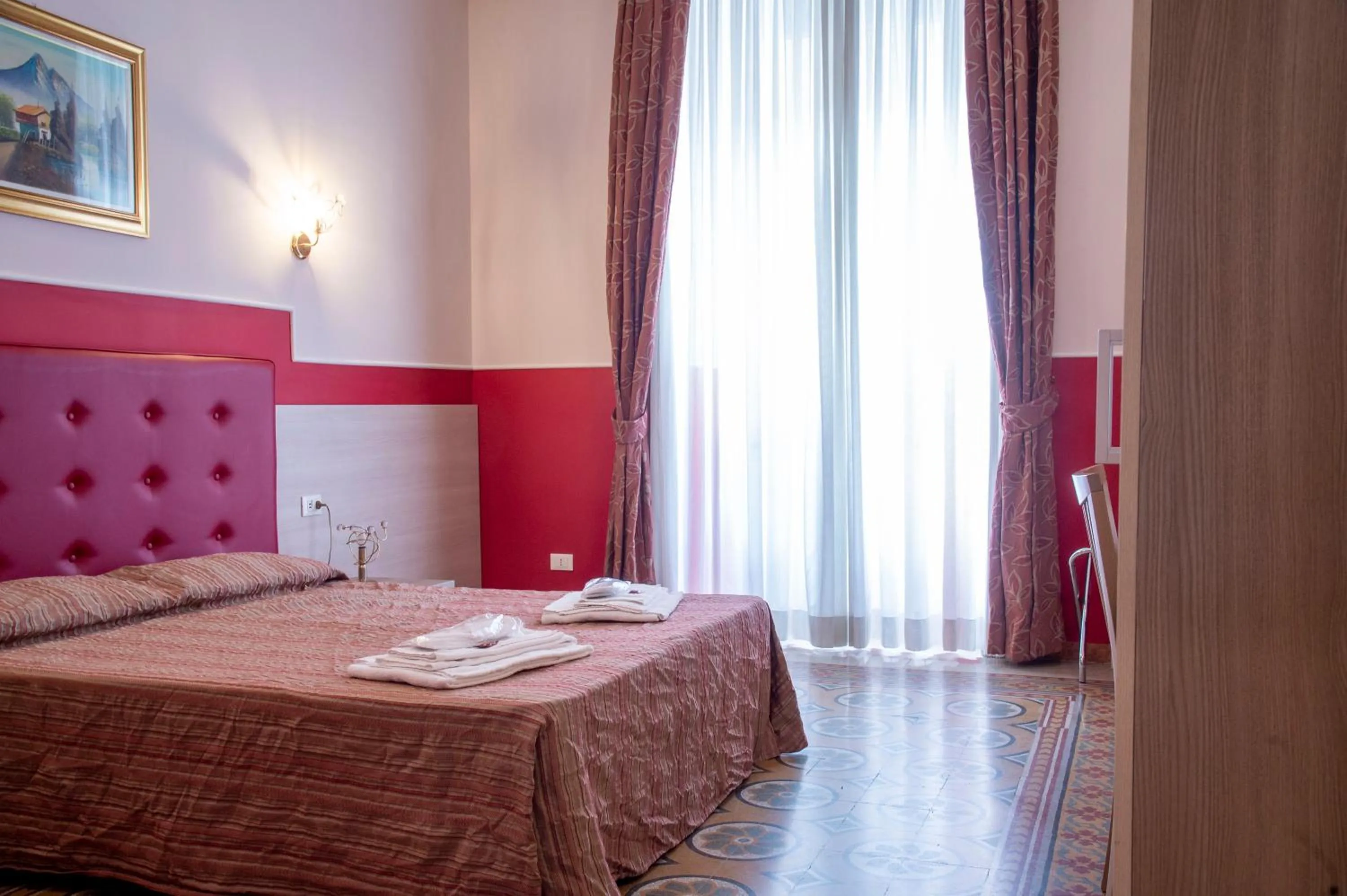 Bedroom, Bed in Domus Napoleone