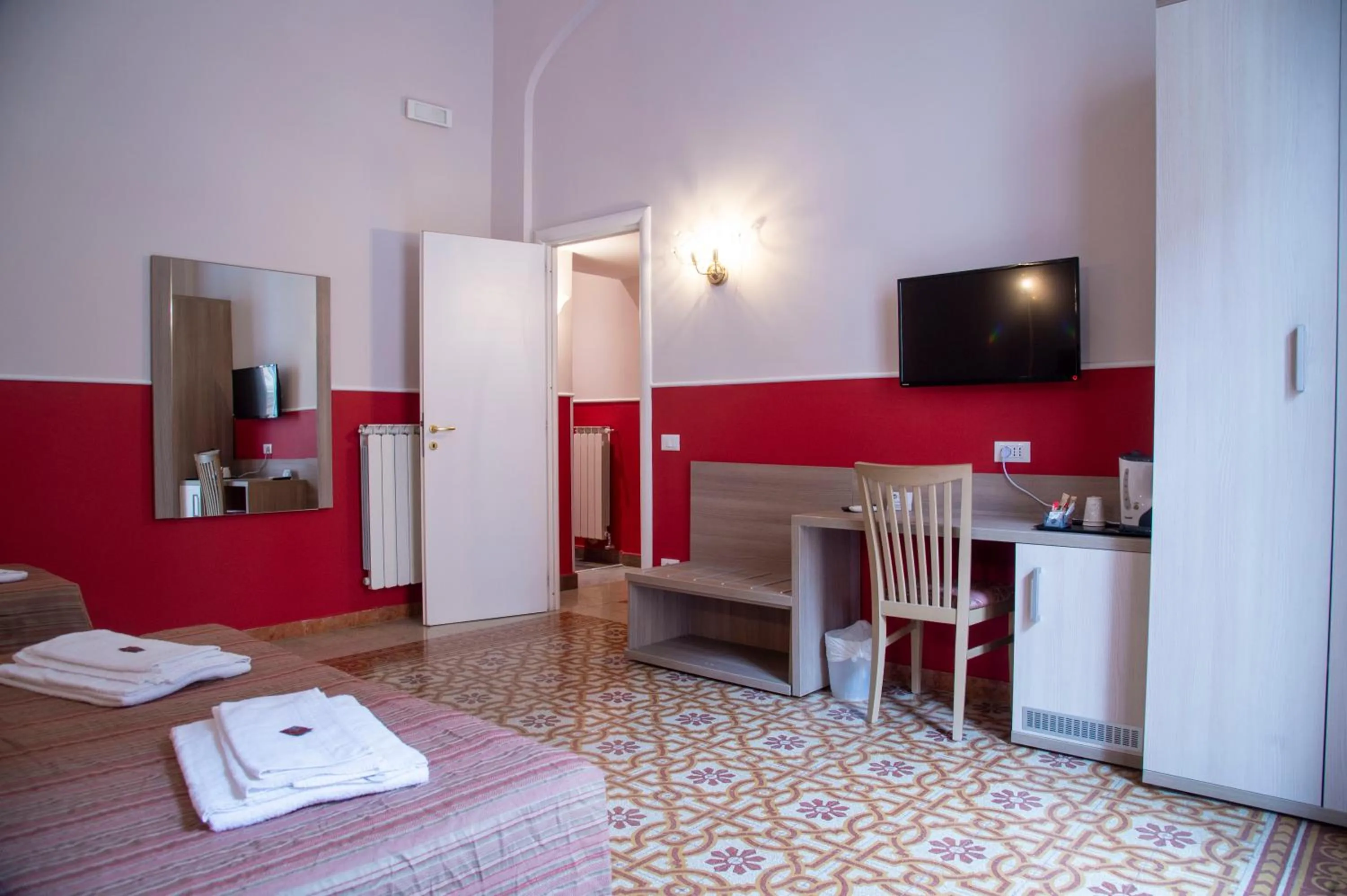 Bedroom, Bed in Domus Napoleone