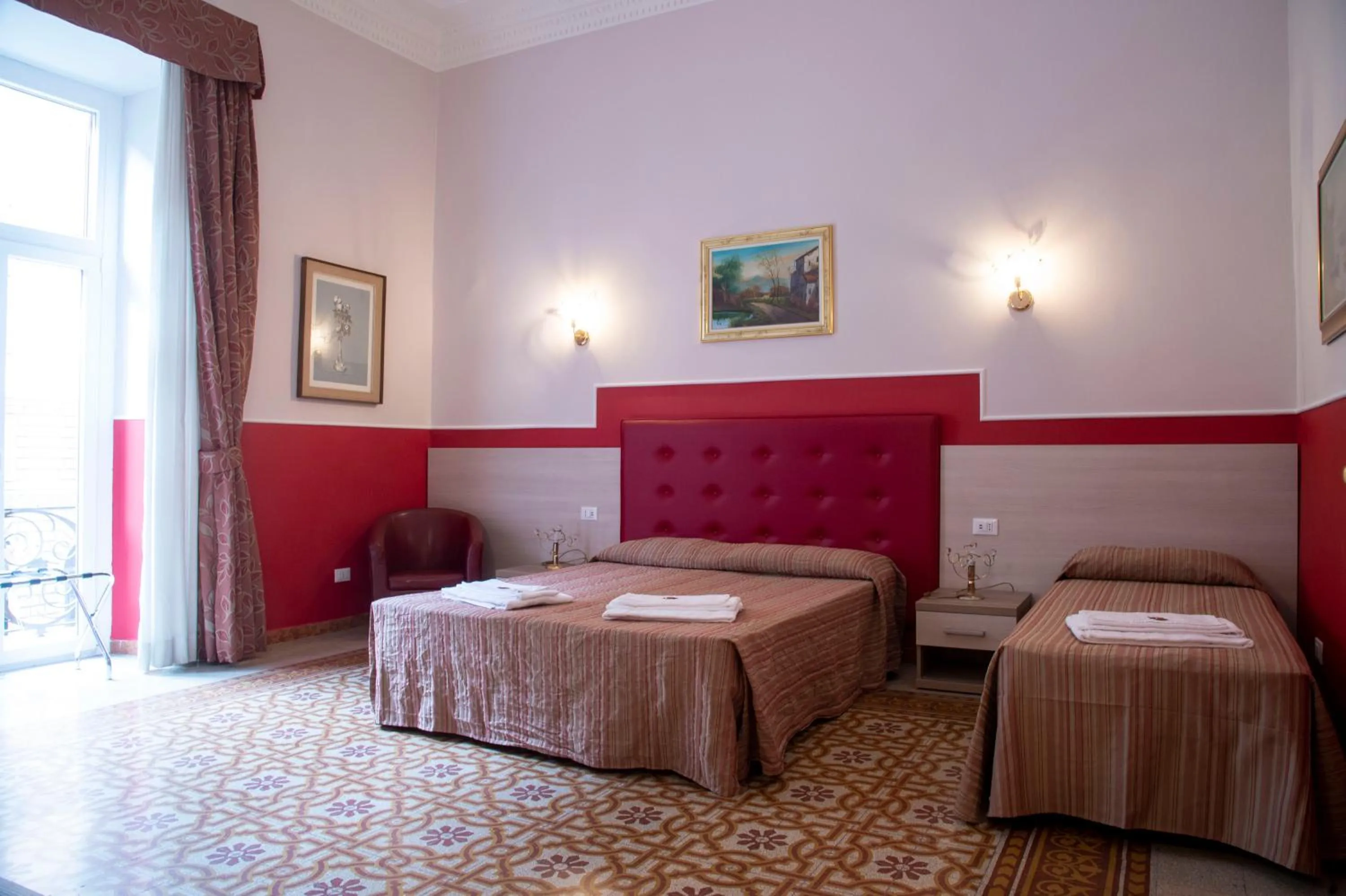 Bedroom, Bed in Domus Napoleone