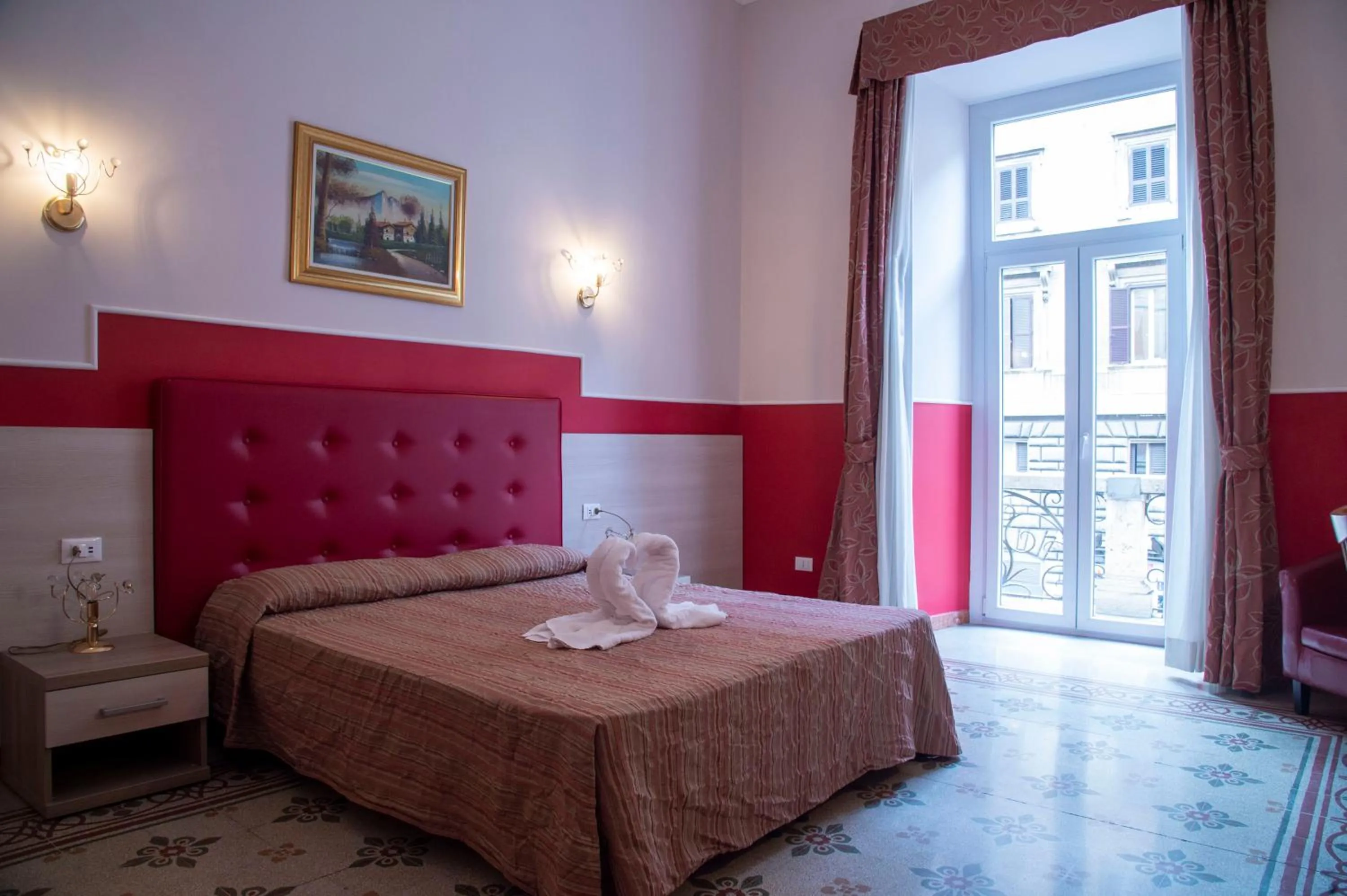 Bedroom, Bed in Domus Napoleone