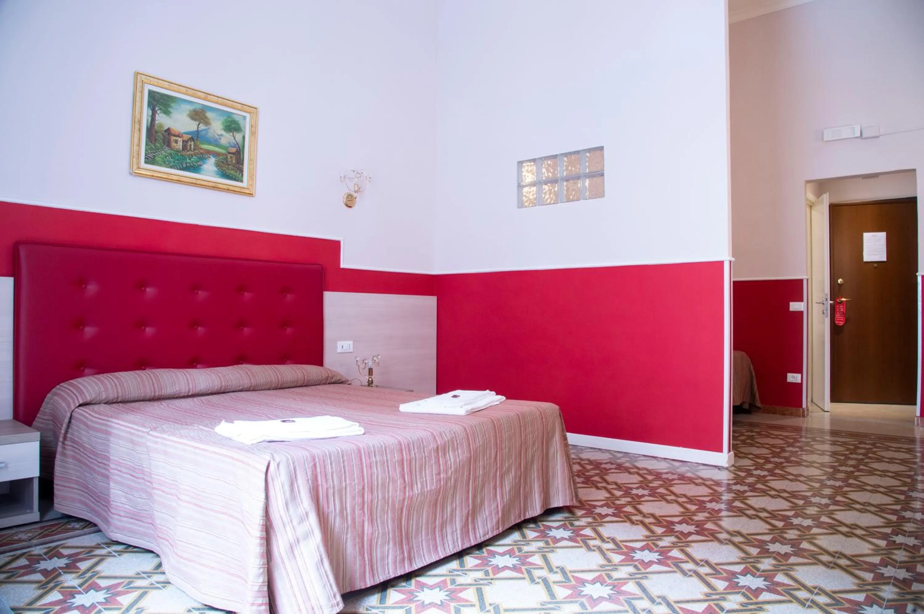 Bedroom, Bed in Domus Napoleone