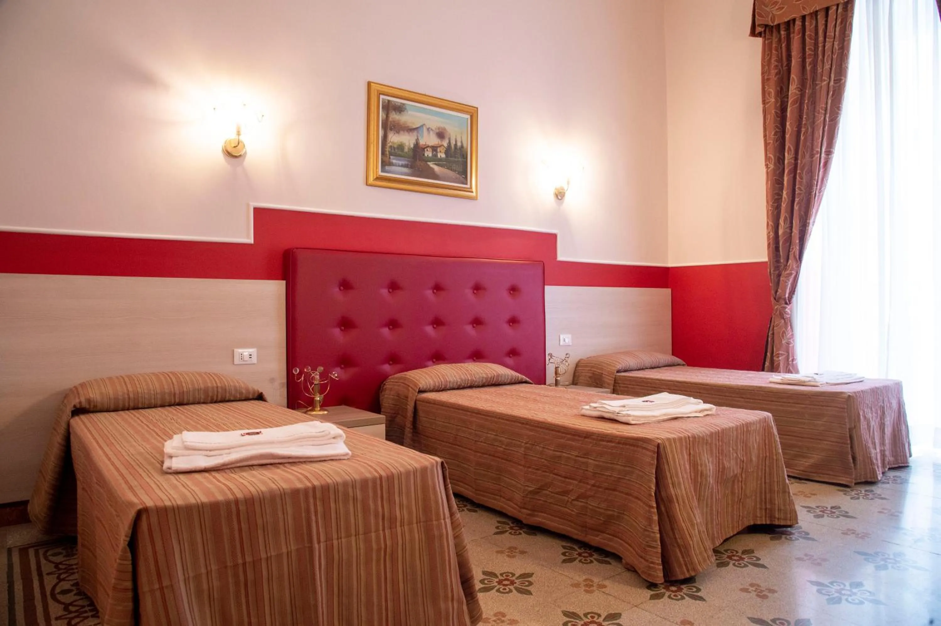 Bedroom, Bed in Domus Napoleone