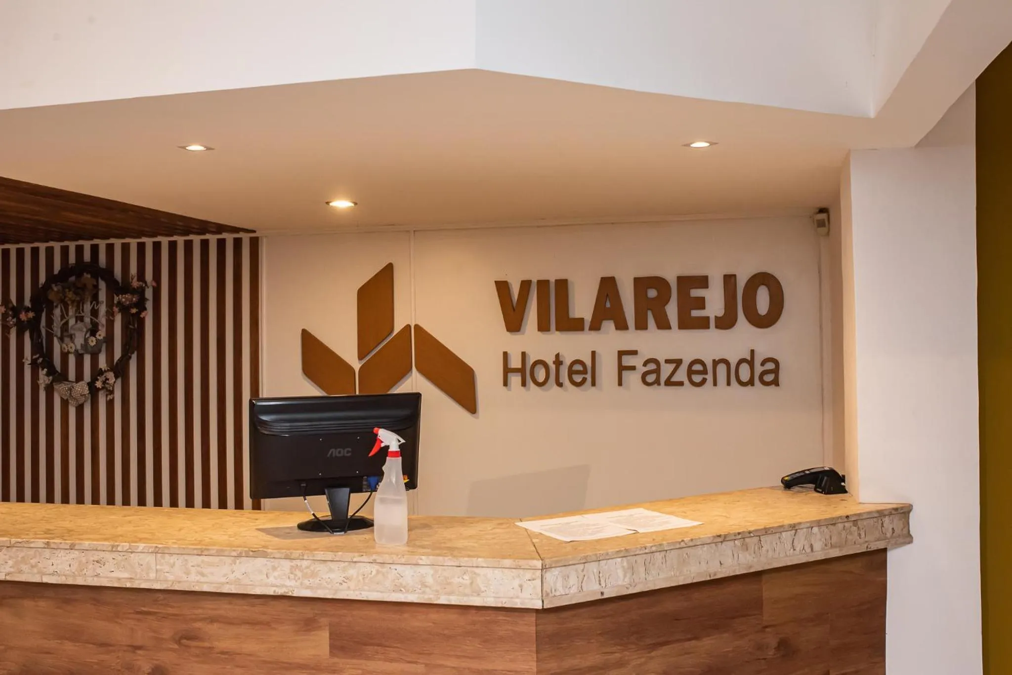 Lobby or reception in Hotel Fazenda Vilarejo All Inclusive