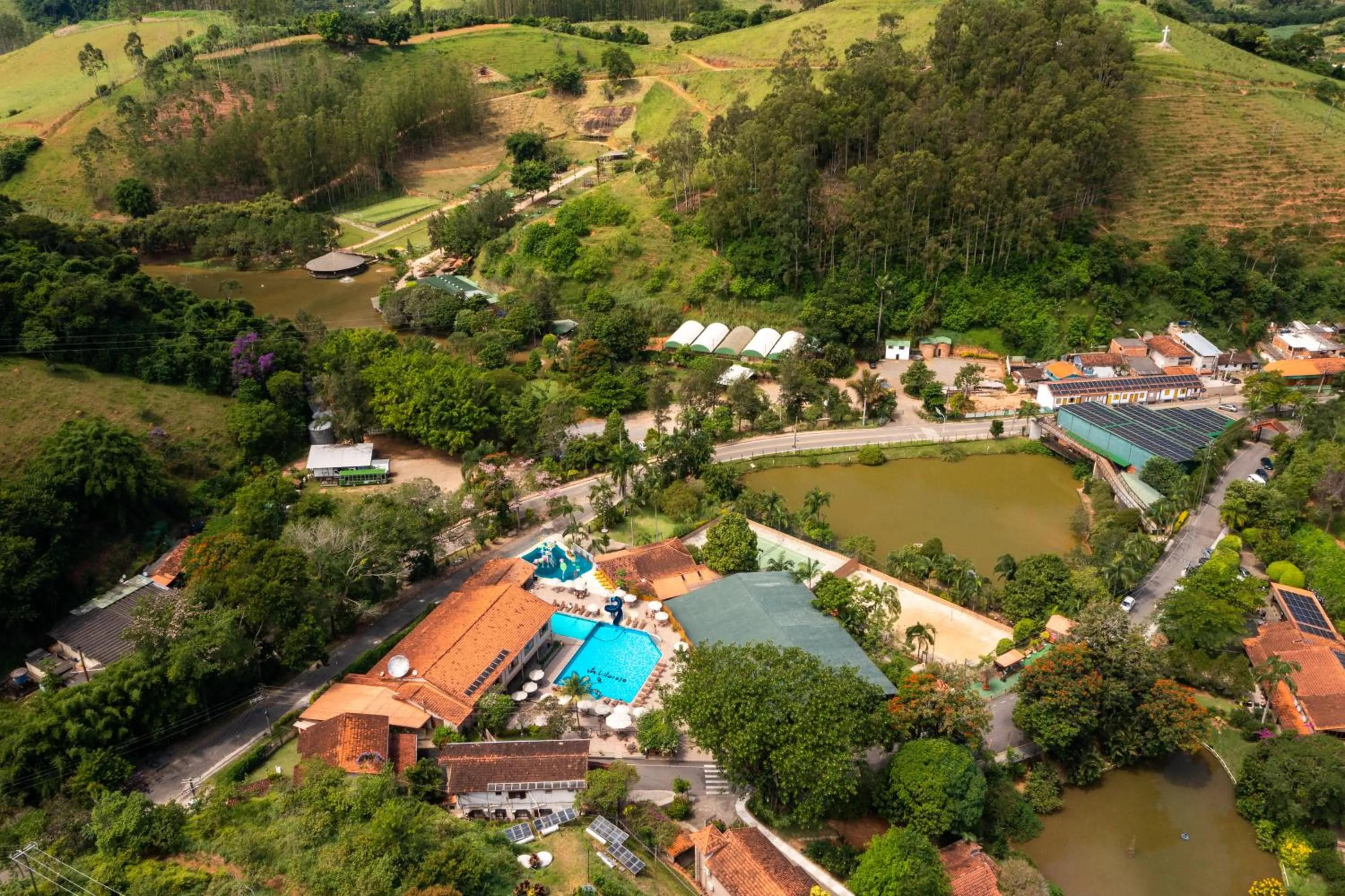 Bird's eye view in Hotel Fazenda Vilarejo All Inclusive