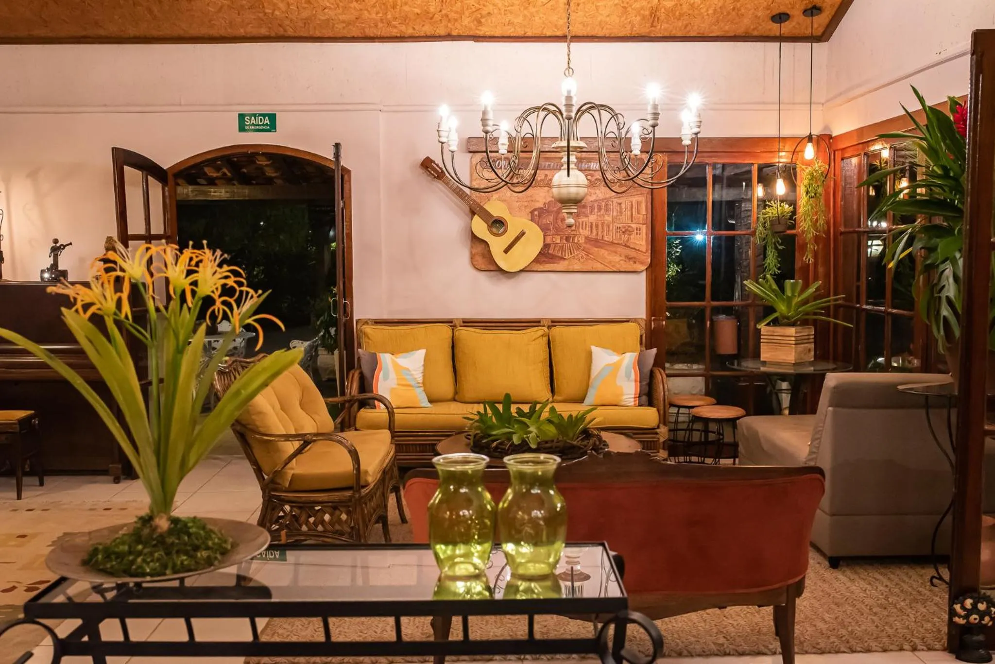 Lobby or reception in Hotel Fazenda Vilarejo All Inclusive
